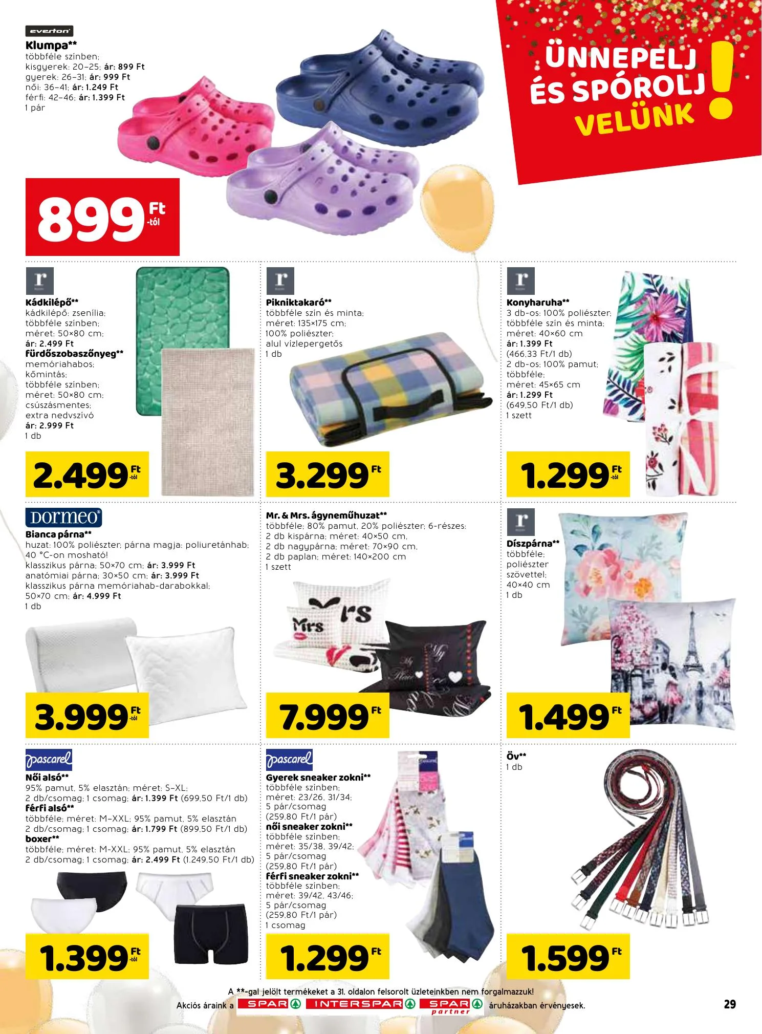 Spar akciós újság 03.04–03.10 – 29. oldal