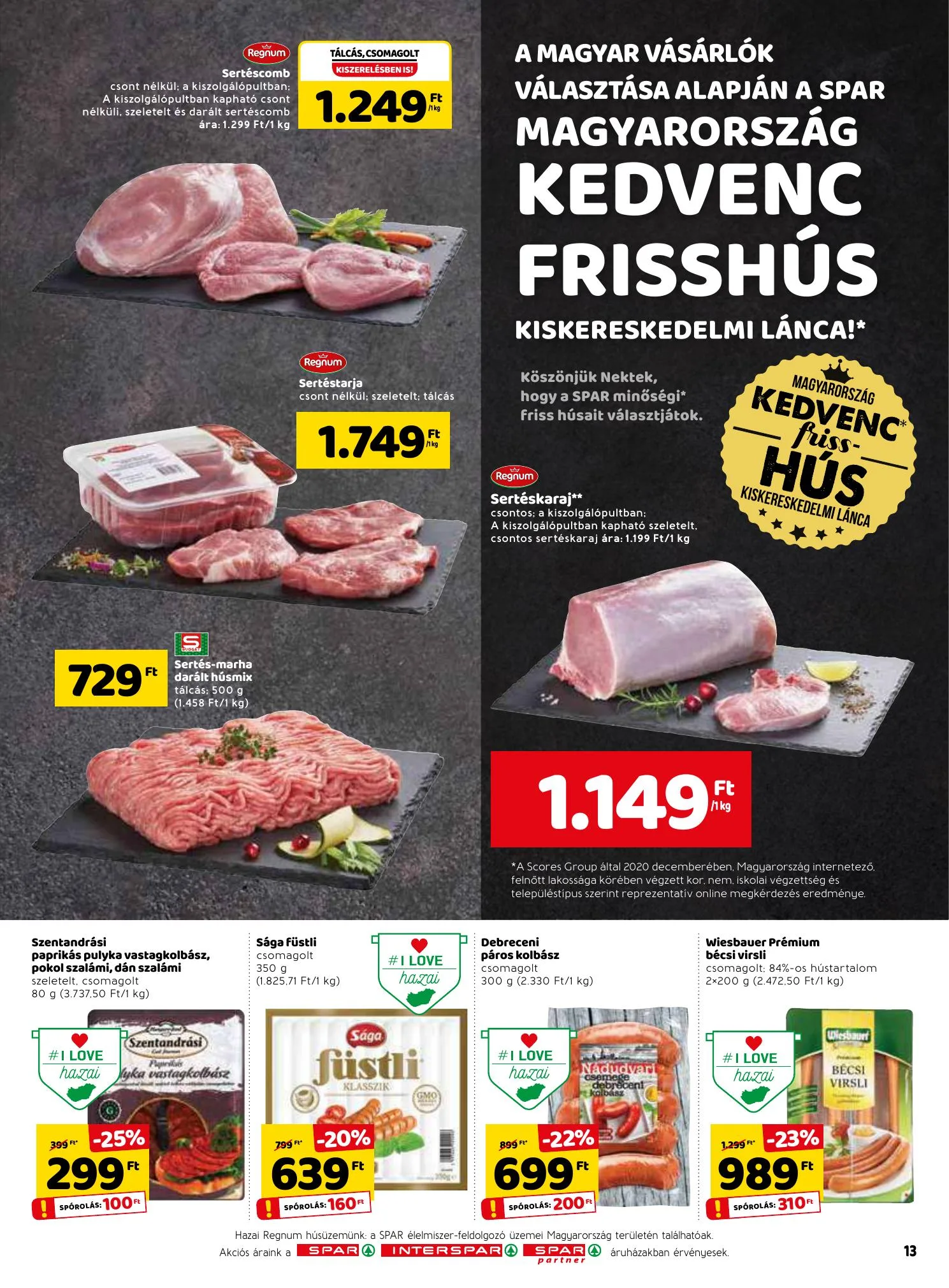 Spar akciós újság 03.11–03.17 – 13. oldal