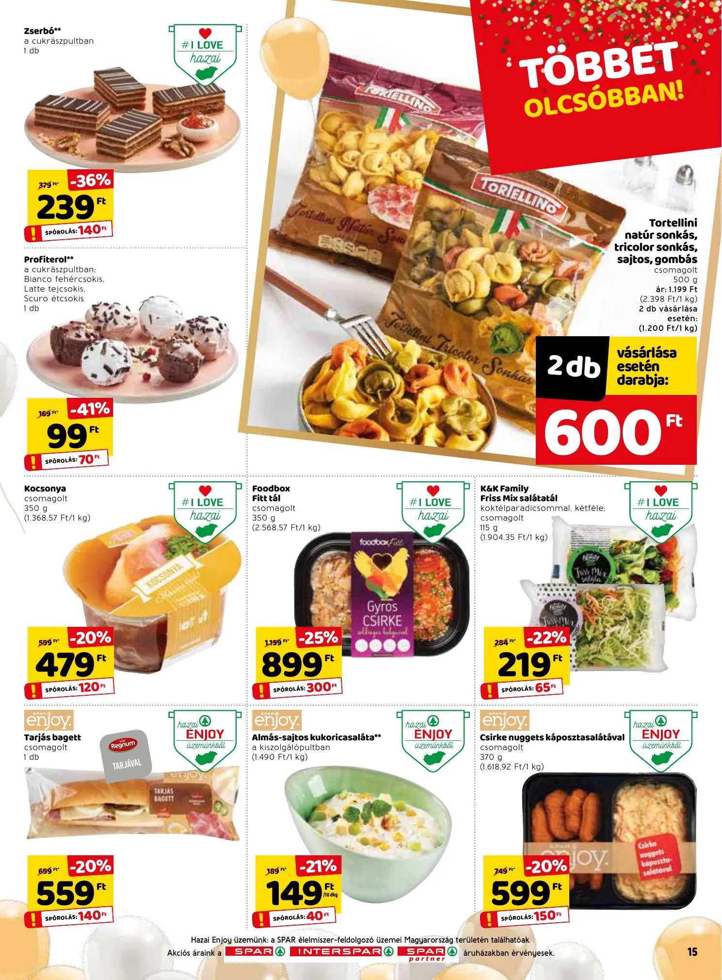Spar akciós újság 03.11–03.17 – 15. oldal