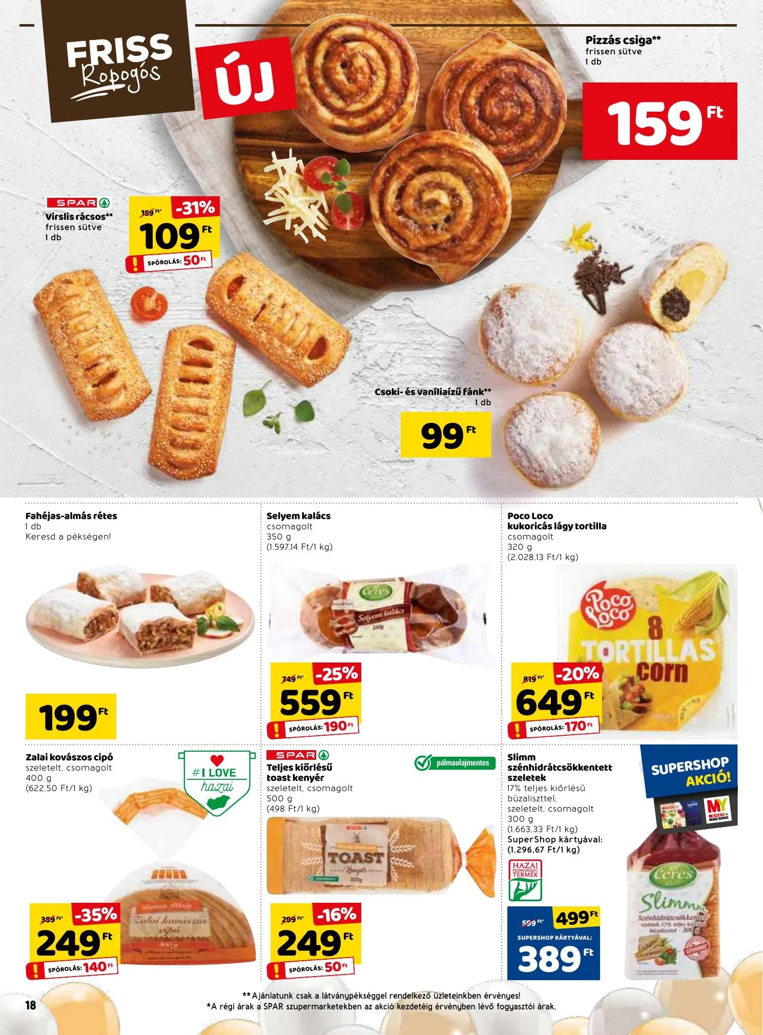 Spar akciós újság 03.11–03.17 – 18. oldal