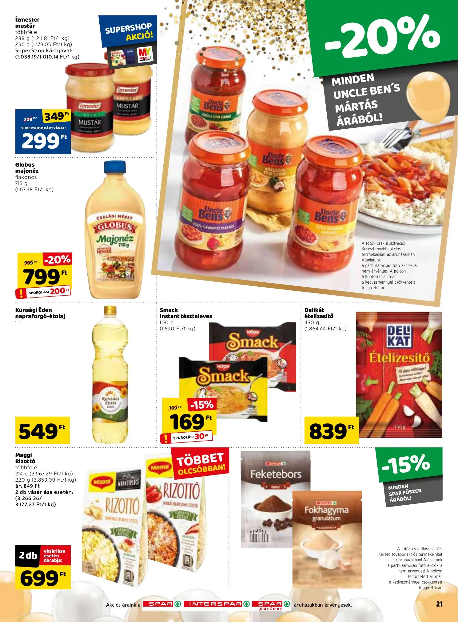 Spar akciós újság 03.11–03.17 – 21. oldal