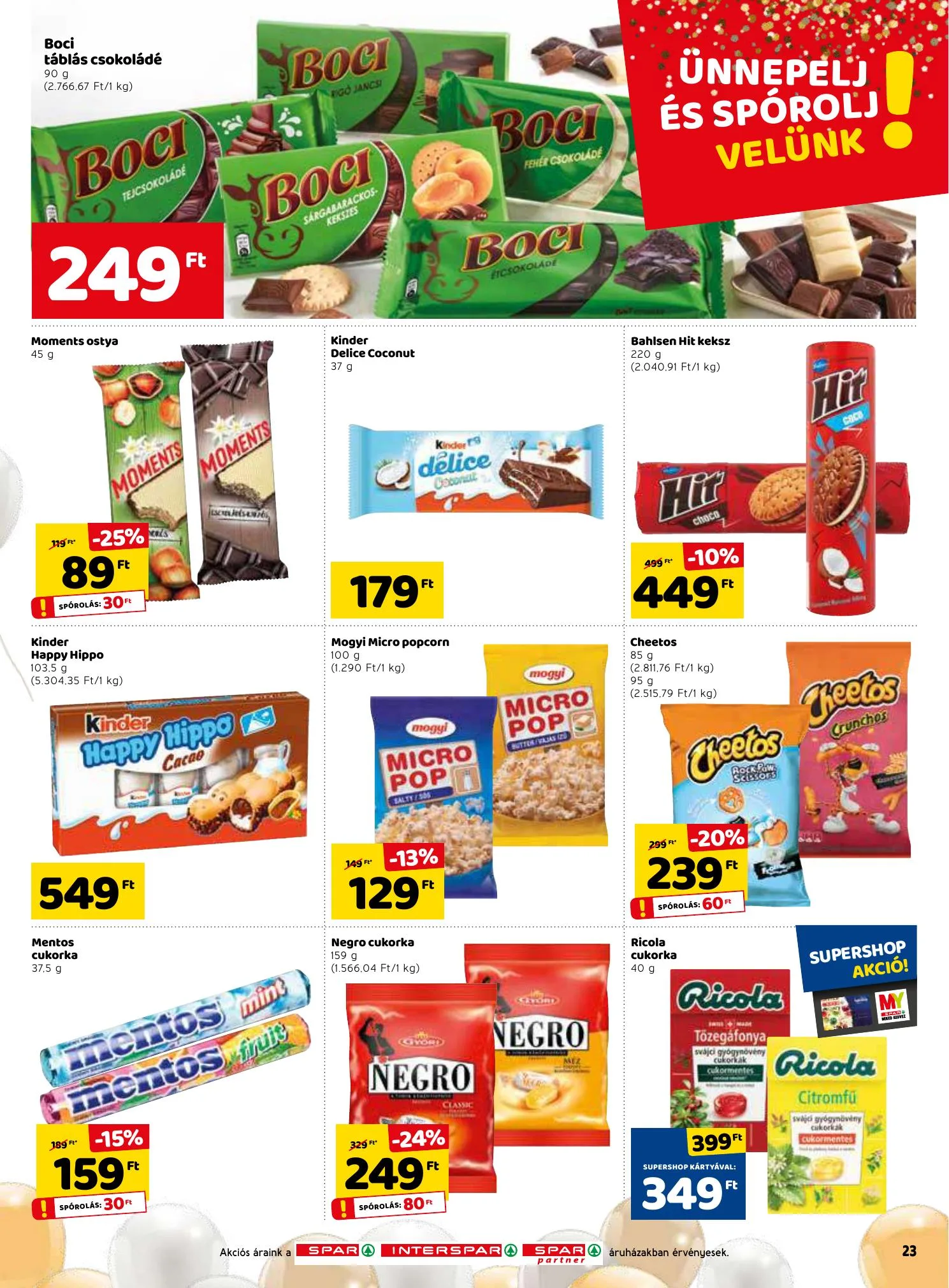 Spar akciós újság 03.11–03.17 – 23. oldal