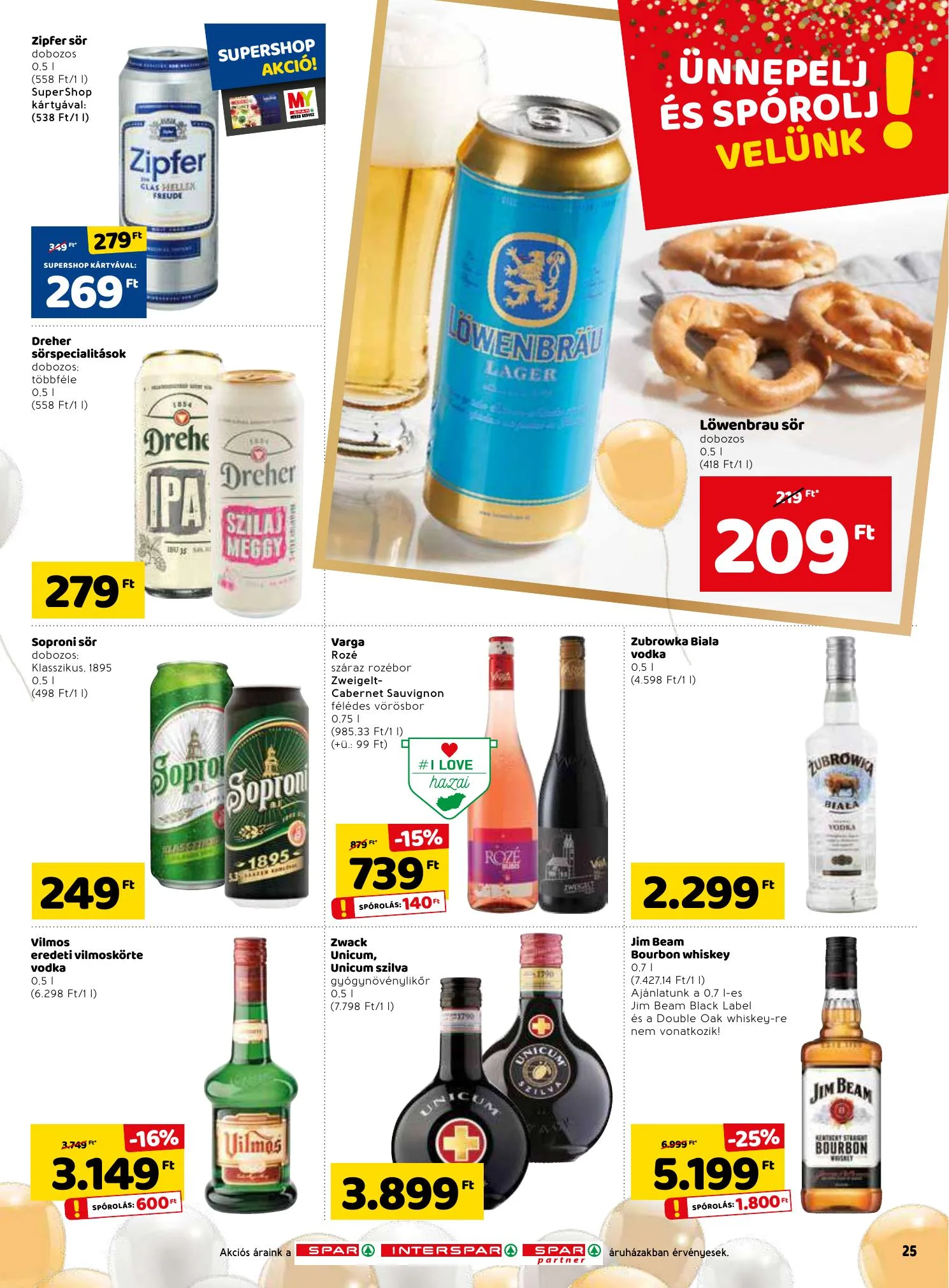 Spar akciós újság 03.11–03.17 – 25. oldal