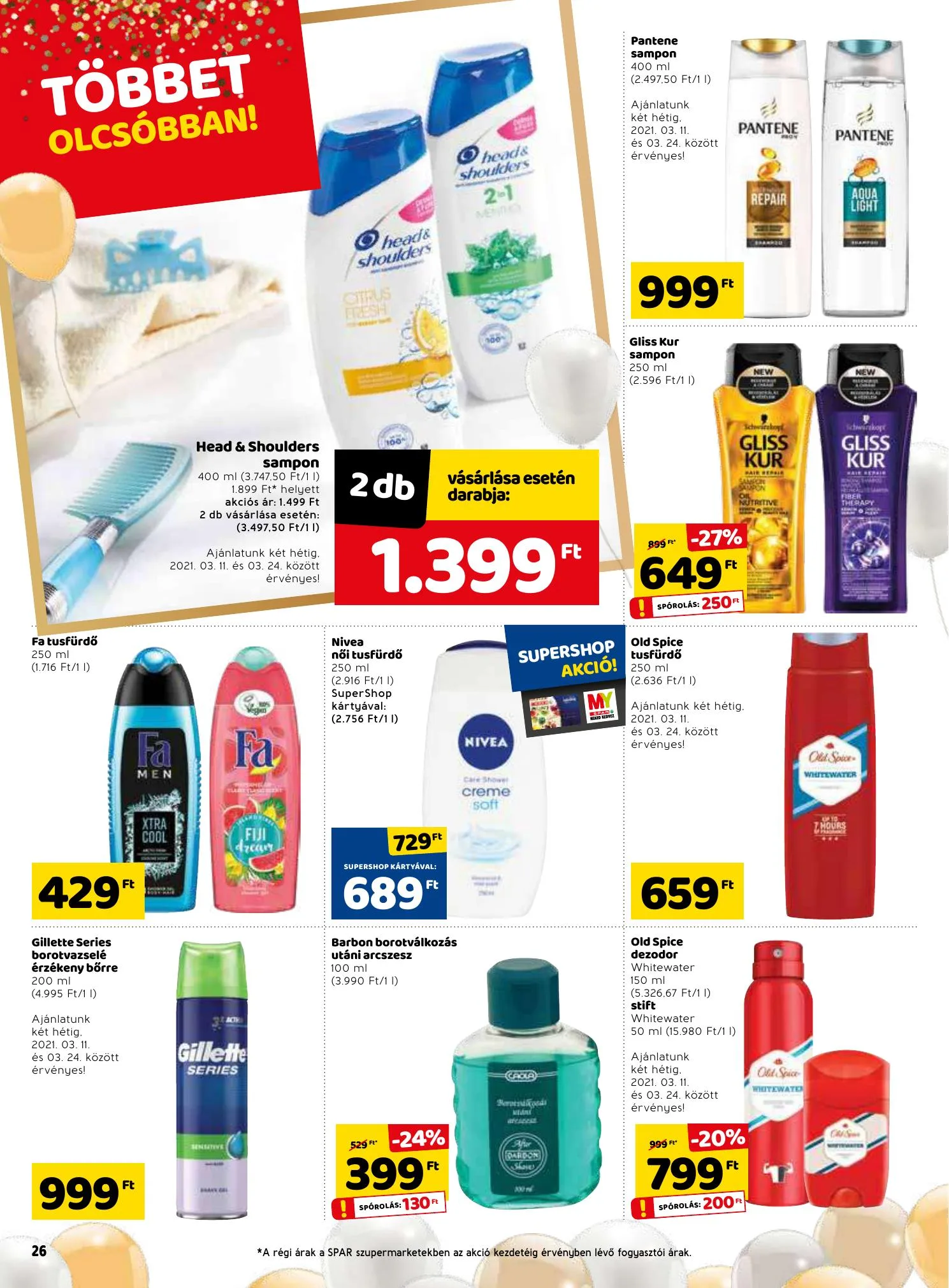 Spar akciós újság 03.11–03.17 – 26. oldal