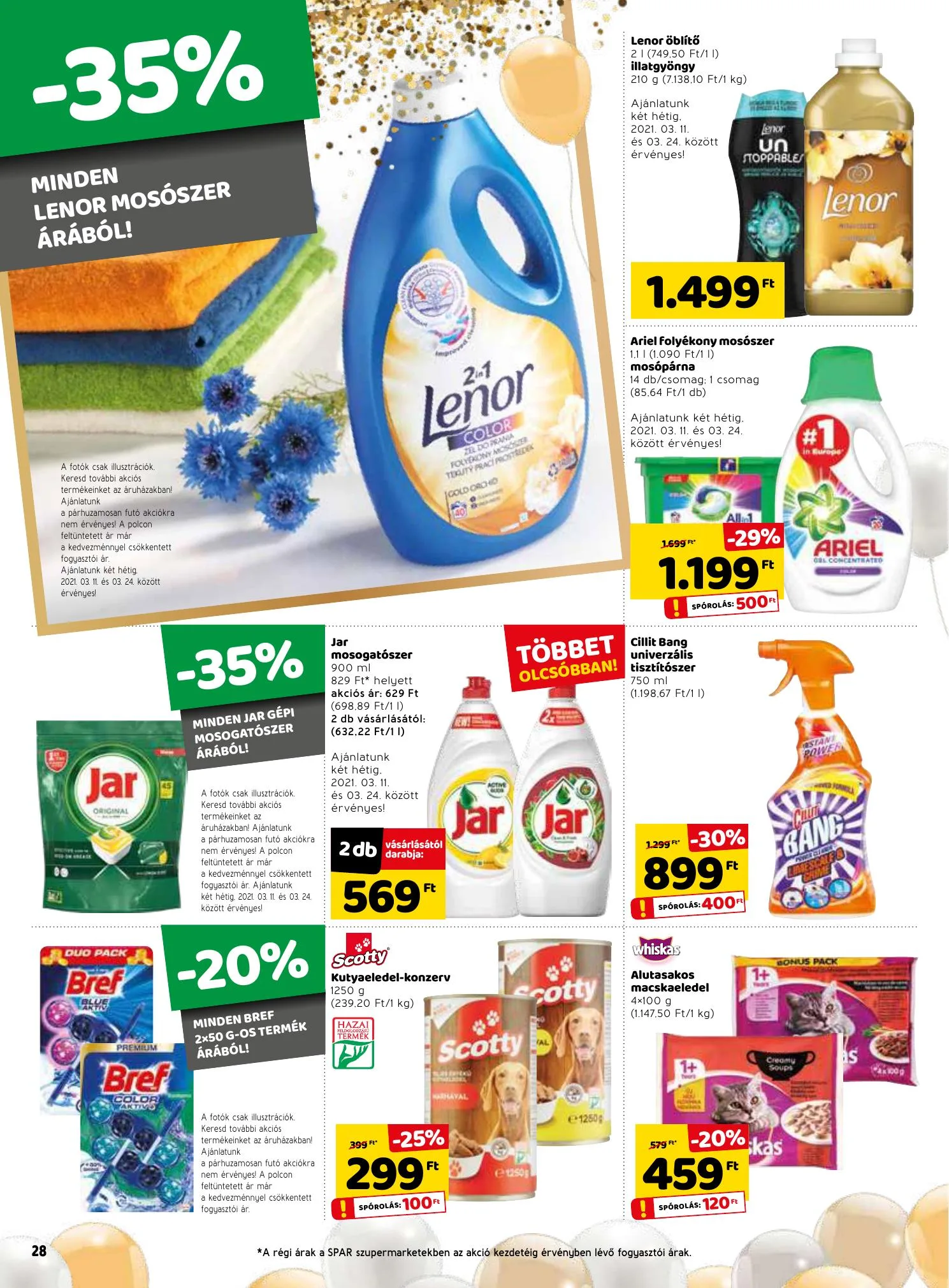 Spar akciós újság 03.11–03.17 – 28. oldal