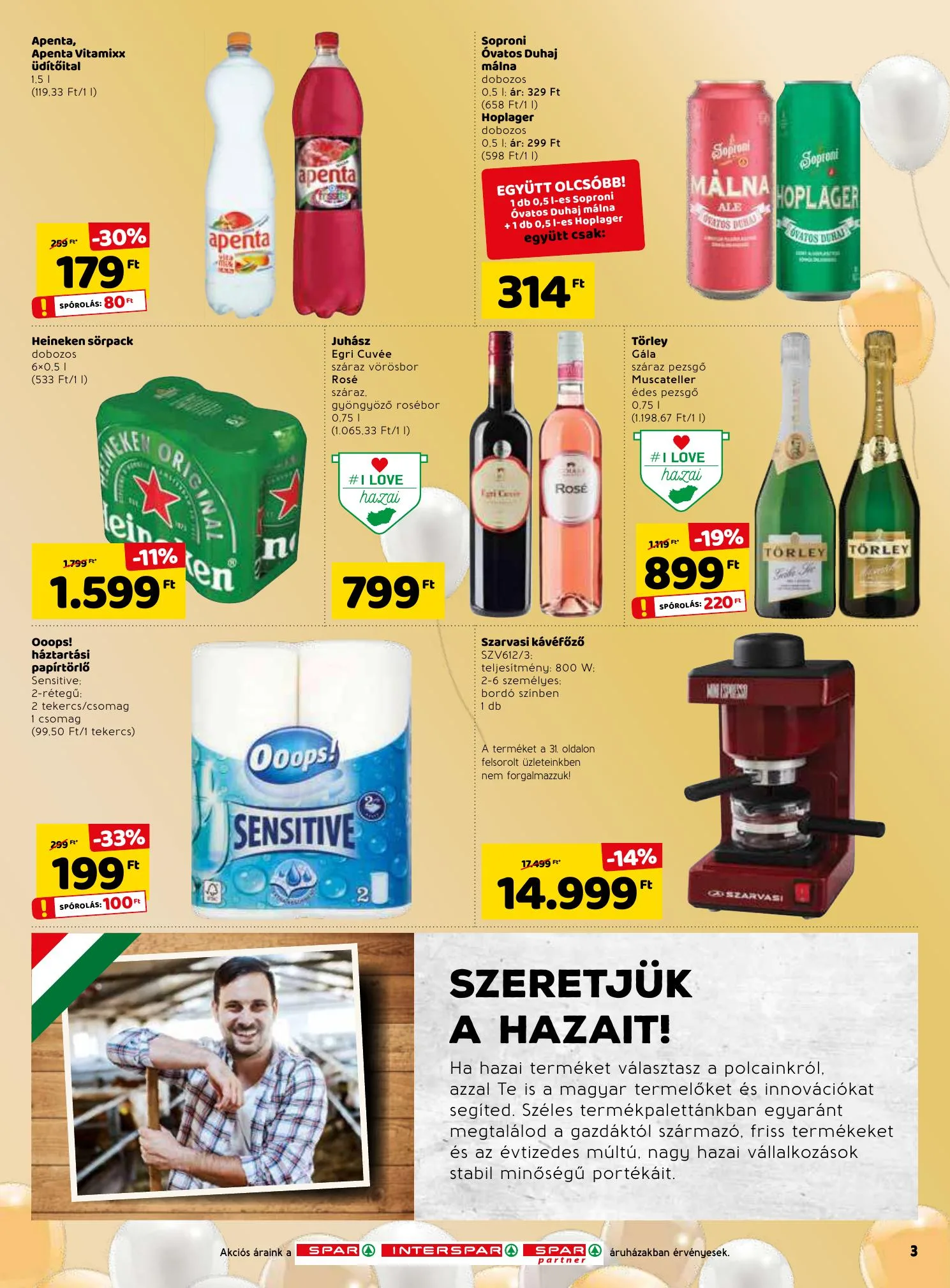 Spar akciós újság 03.11–03.17 – 3. oldal