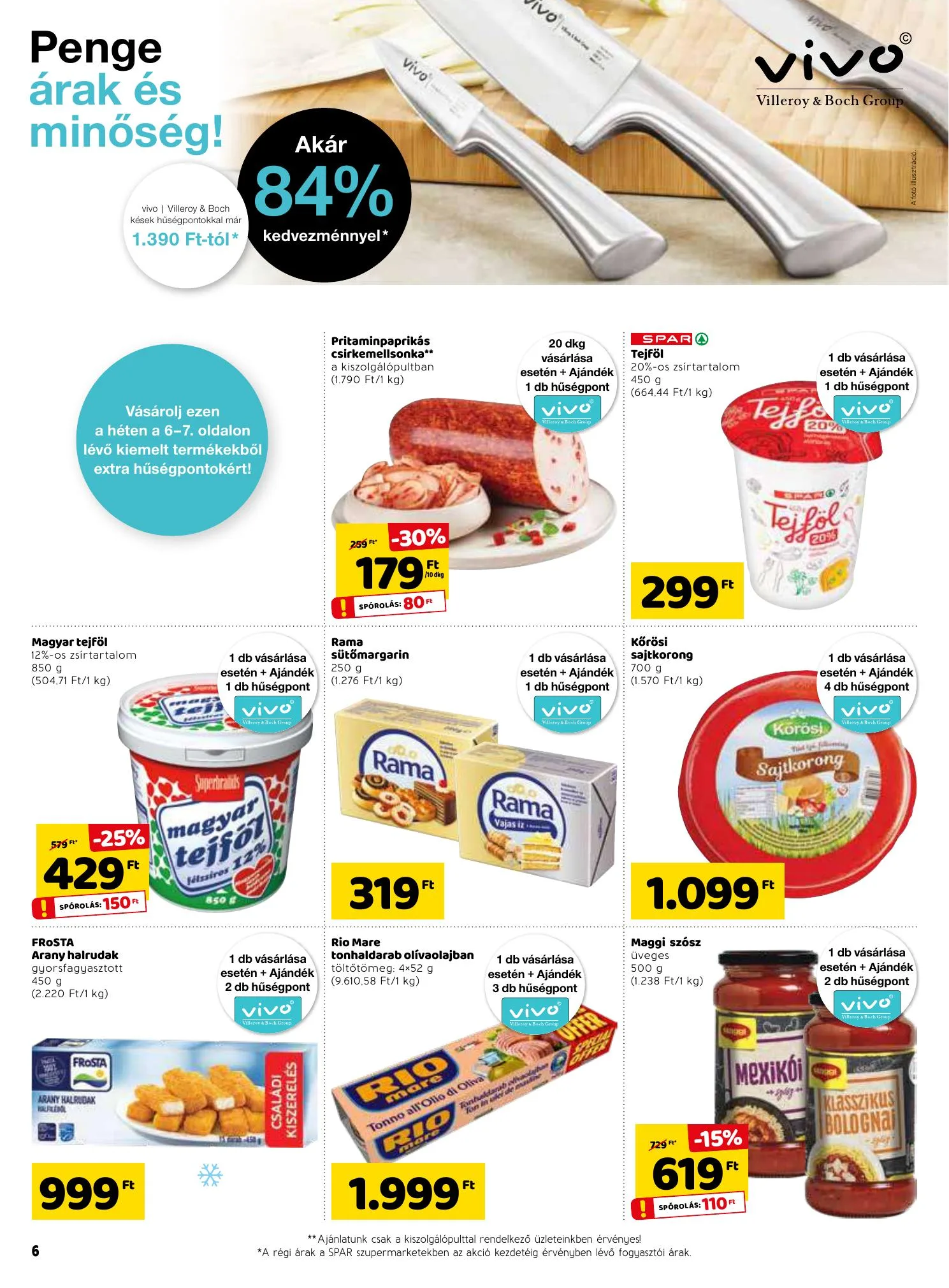 Spar akciós újság 03.11–03.17 – 6. oldal