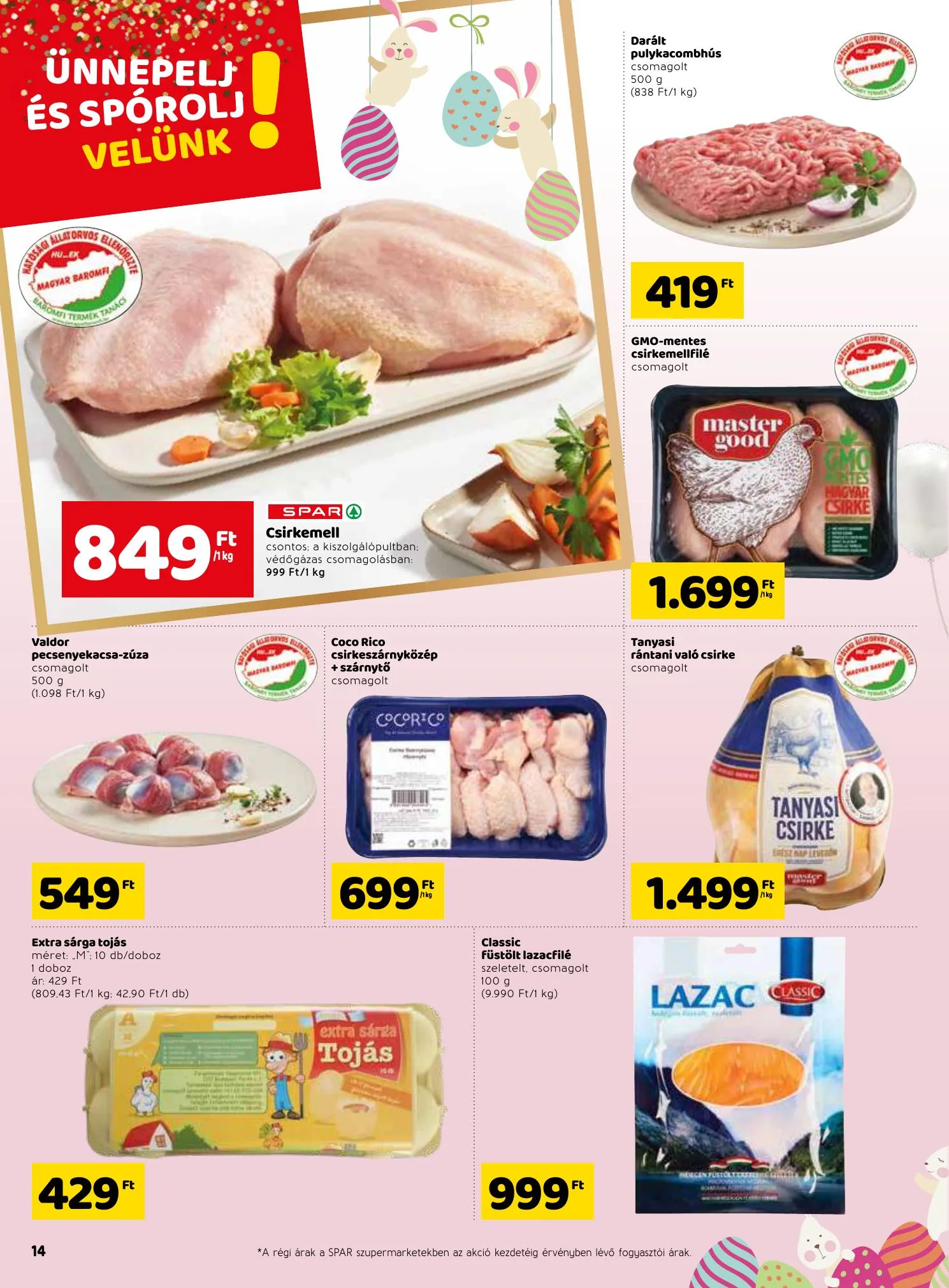 Spar akciós újság 03.18–03.24 – 14. oldal