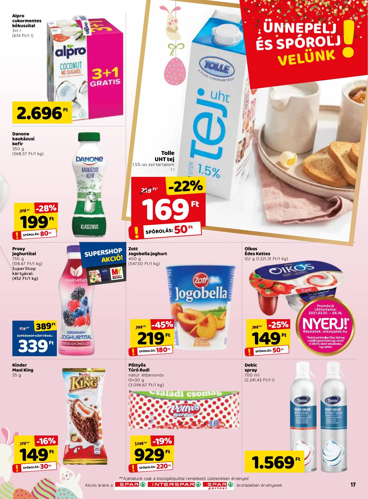 Spar akciós újság 03.18–03.24 – 17. oldal