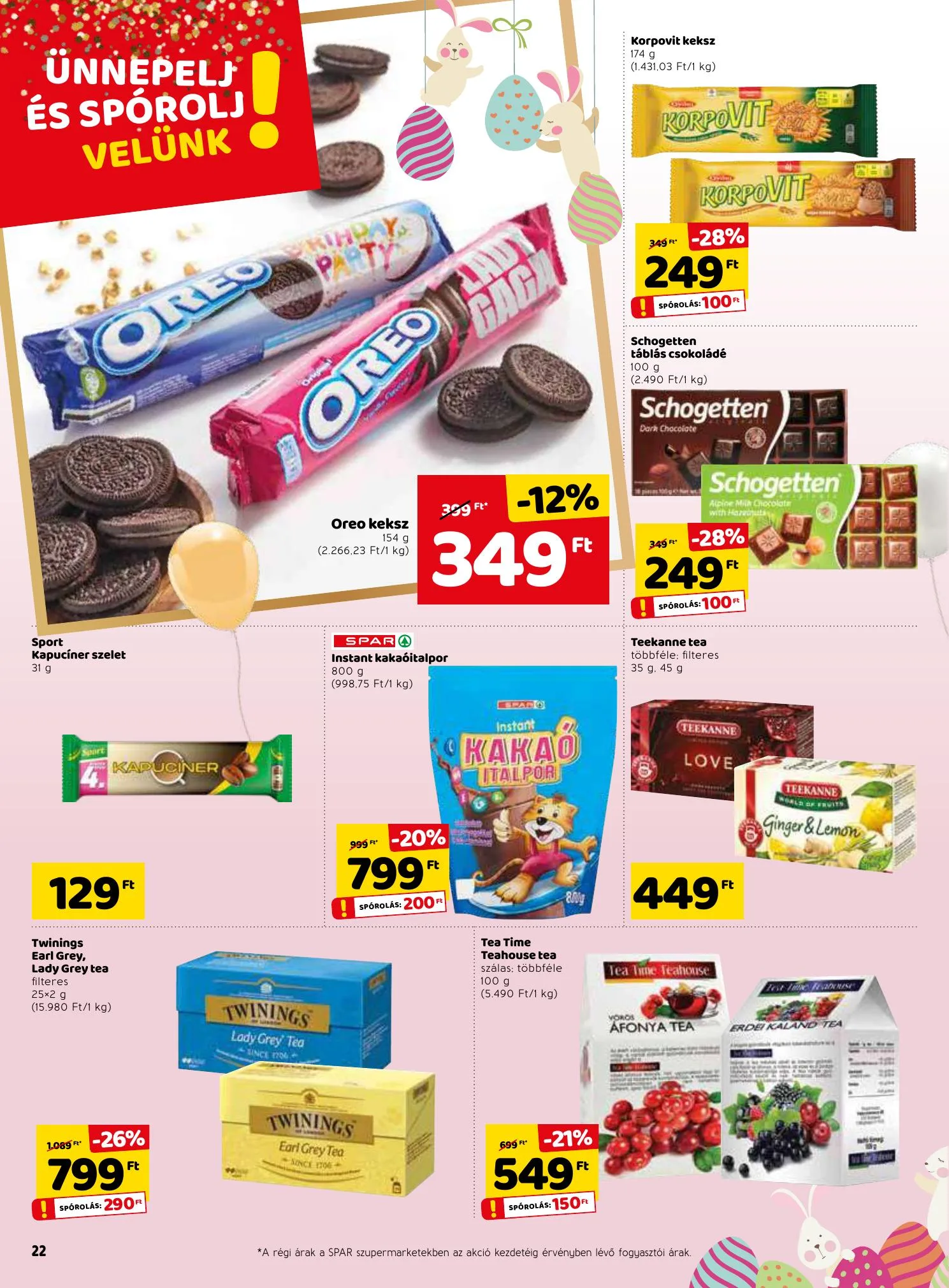 Spar akciós újság 03.18–03.24 – 22. oldal