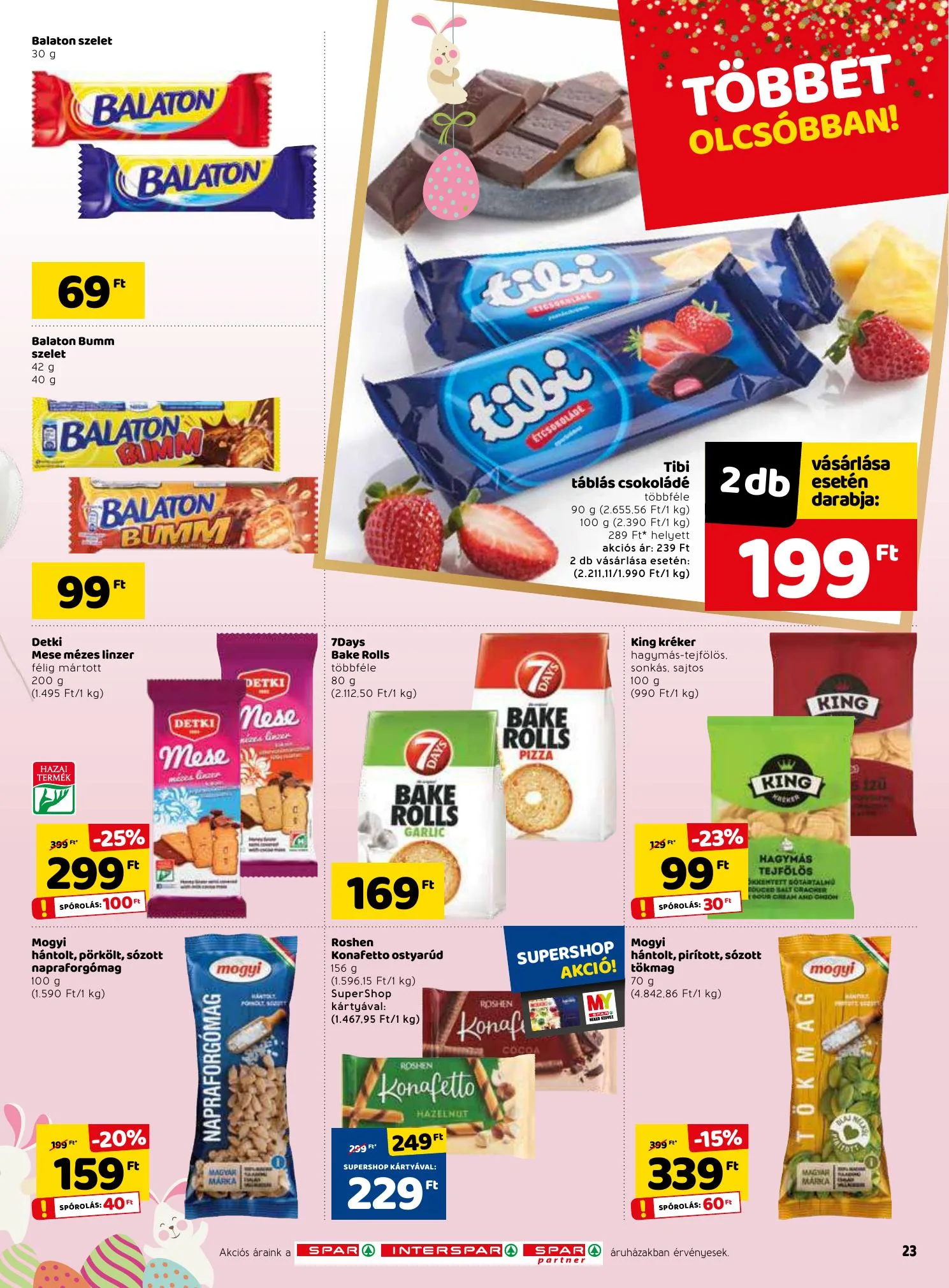 Spar akciós újság 03.18–03.24 – 23. oldal