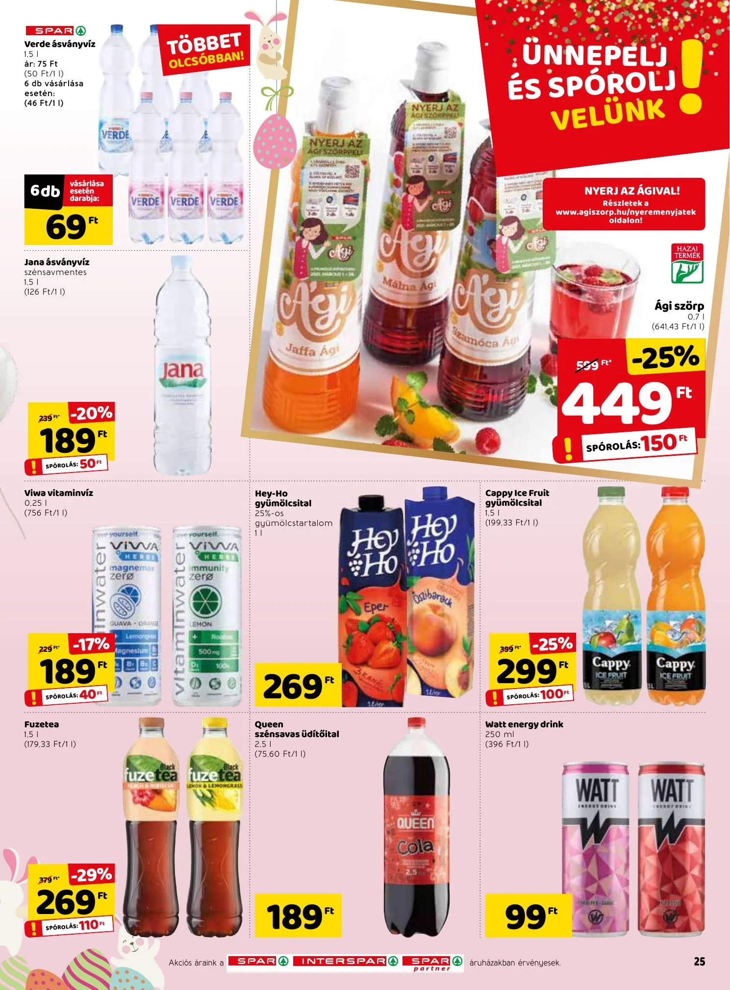 Spar akciós újság 03.18–03.24 – 25. oldal
