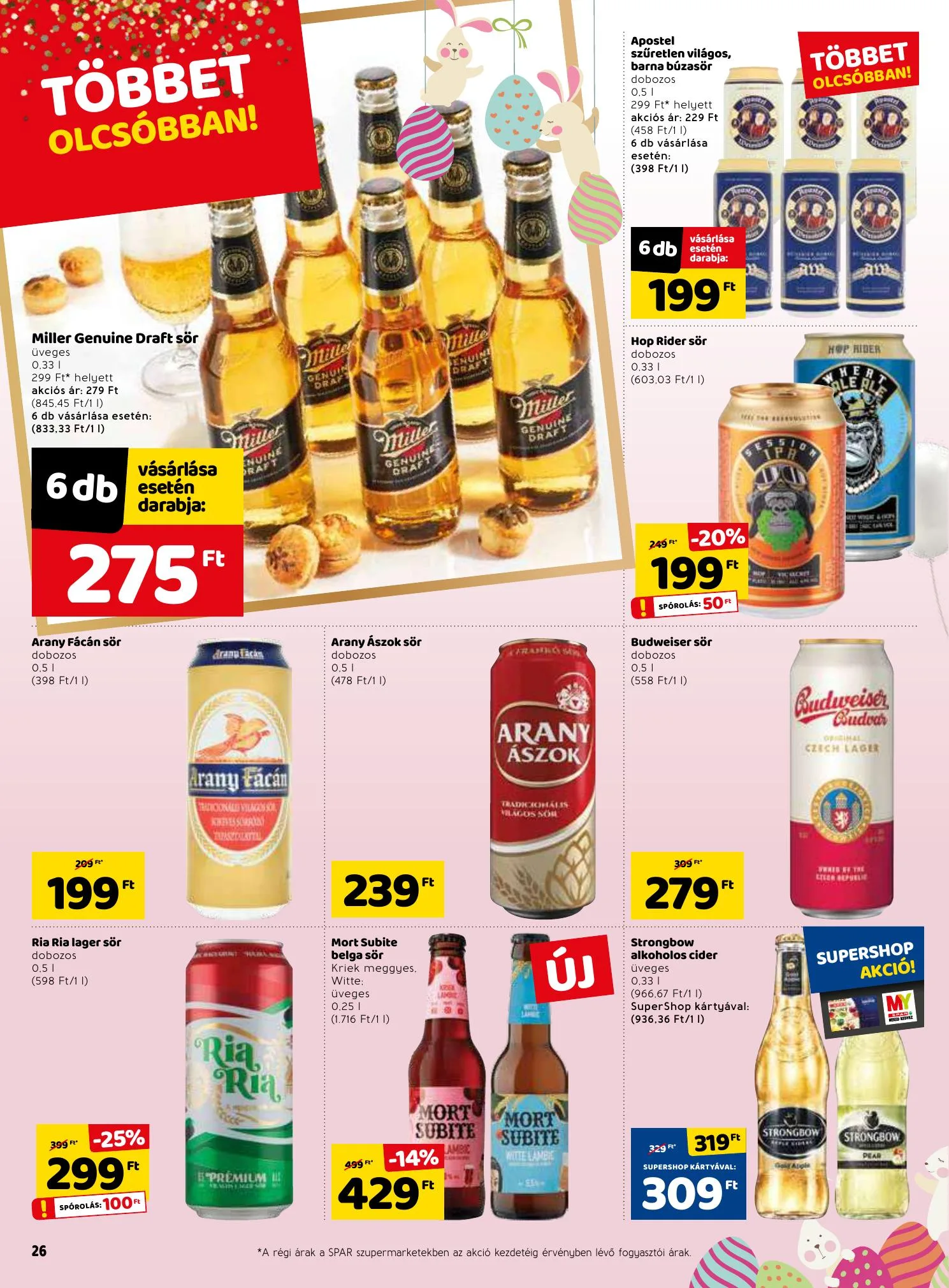 Spar akciós újság 03.18–03.24 – 26. oldal