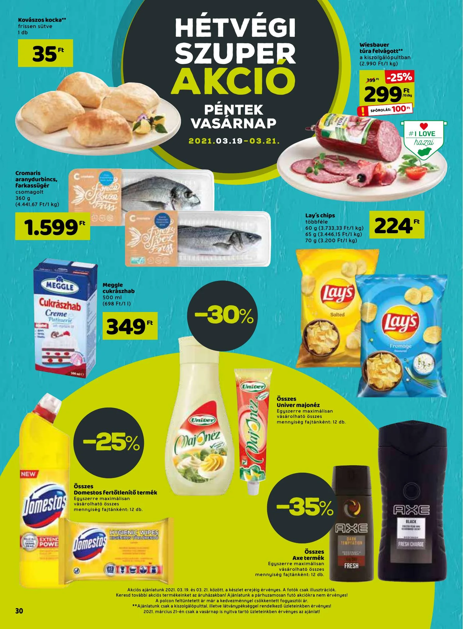 Spar akciós újság 03.18–03.24 – 30. oldal