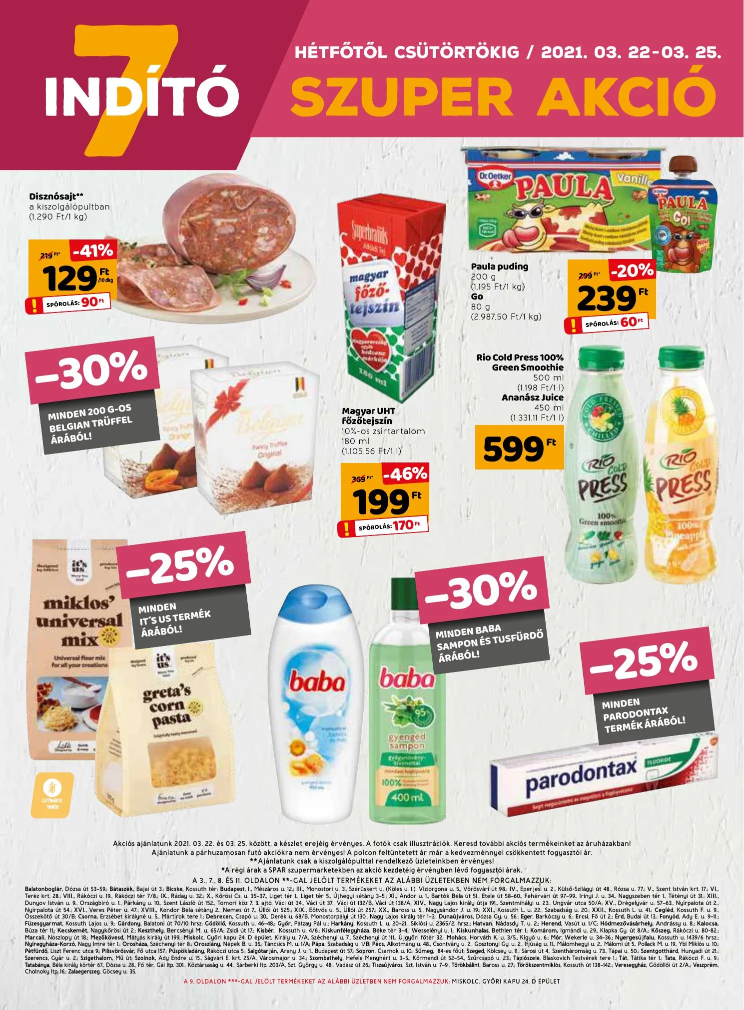 Spar akciós újság 03.18–03.24 – 31. oldal