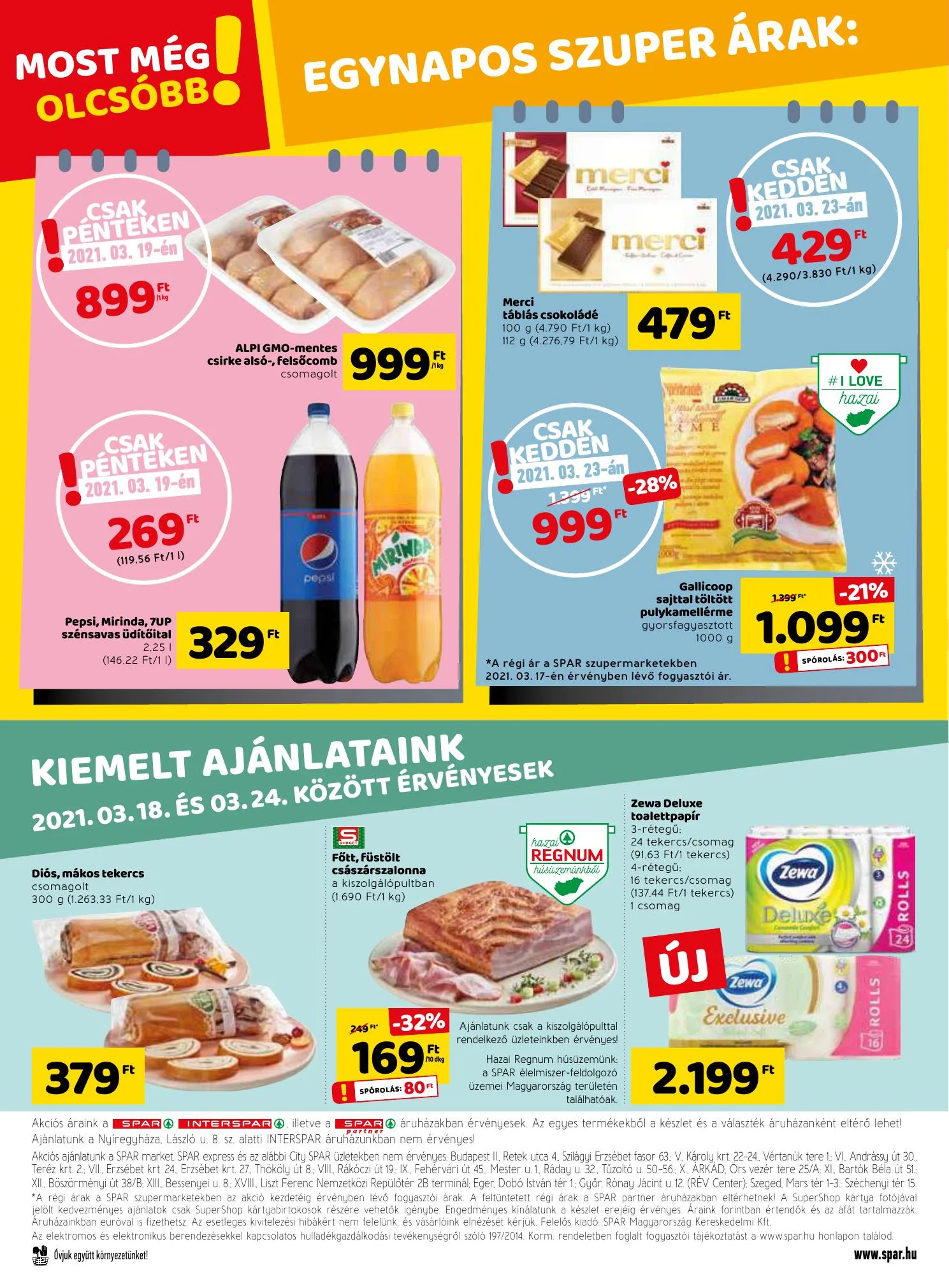 Spar akciós újság 03.18–03.24 – 32. oldal