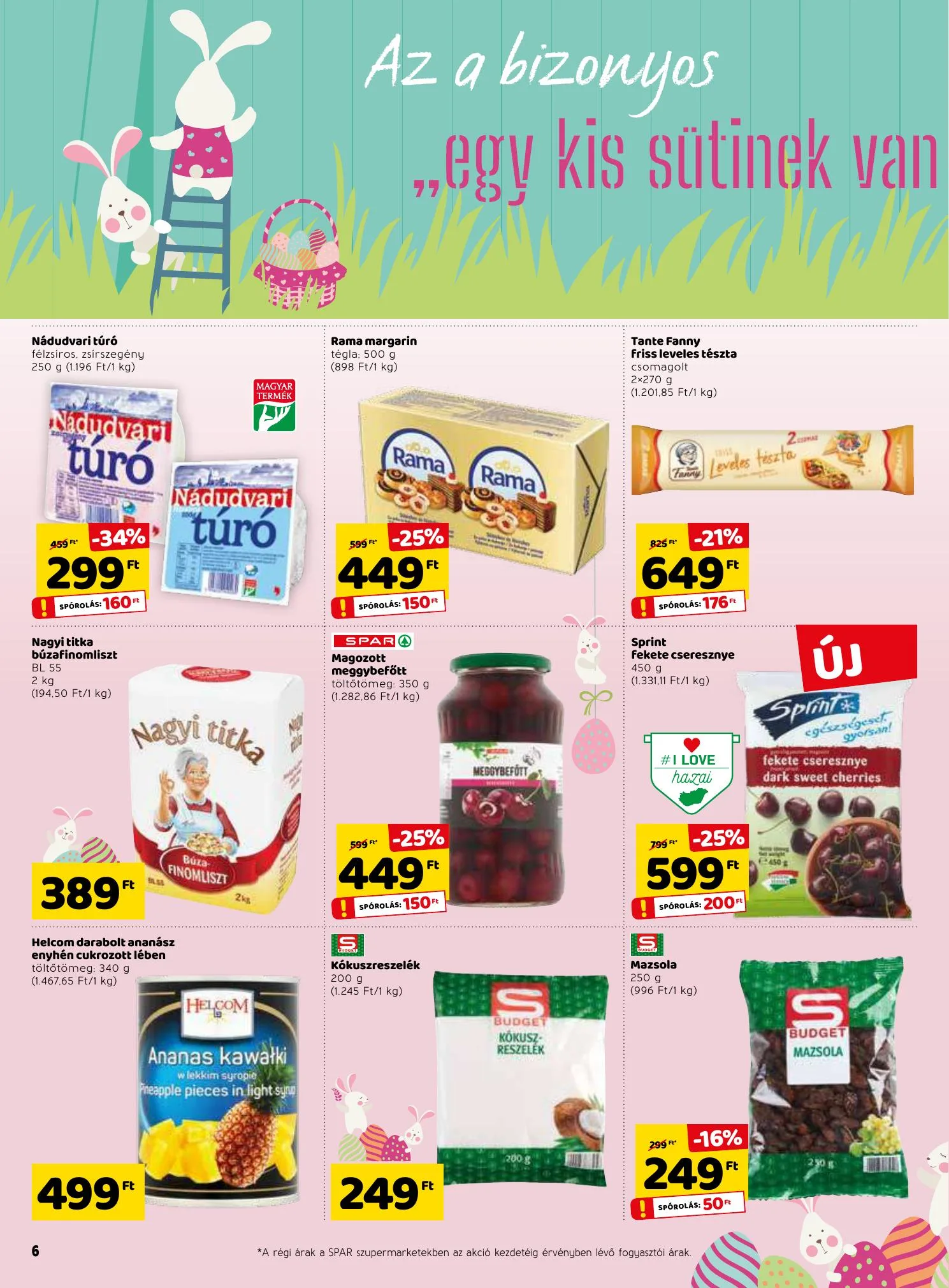 Spar akciós újság 03.18–03.24 – 6. oldal