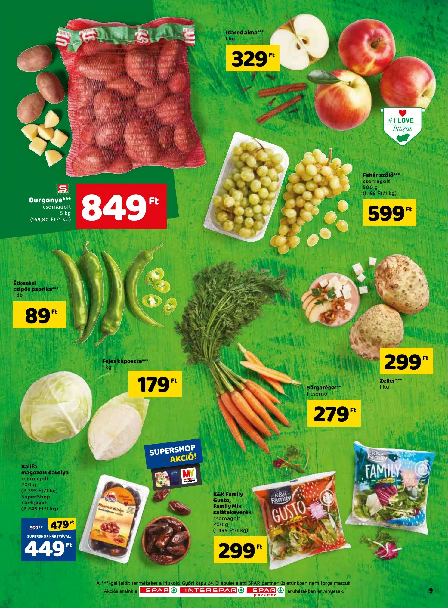 Spar akciós újság 03.18–03.24 – 9. oldal