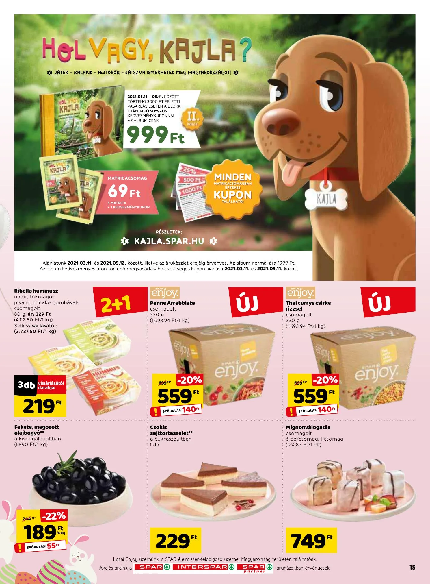 Spar akciós újság 03.25–04.03 – 15. oldal