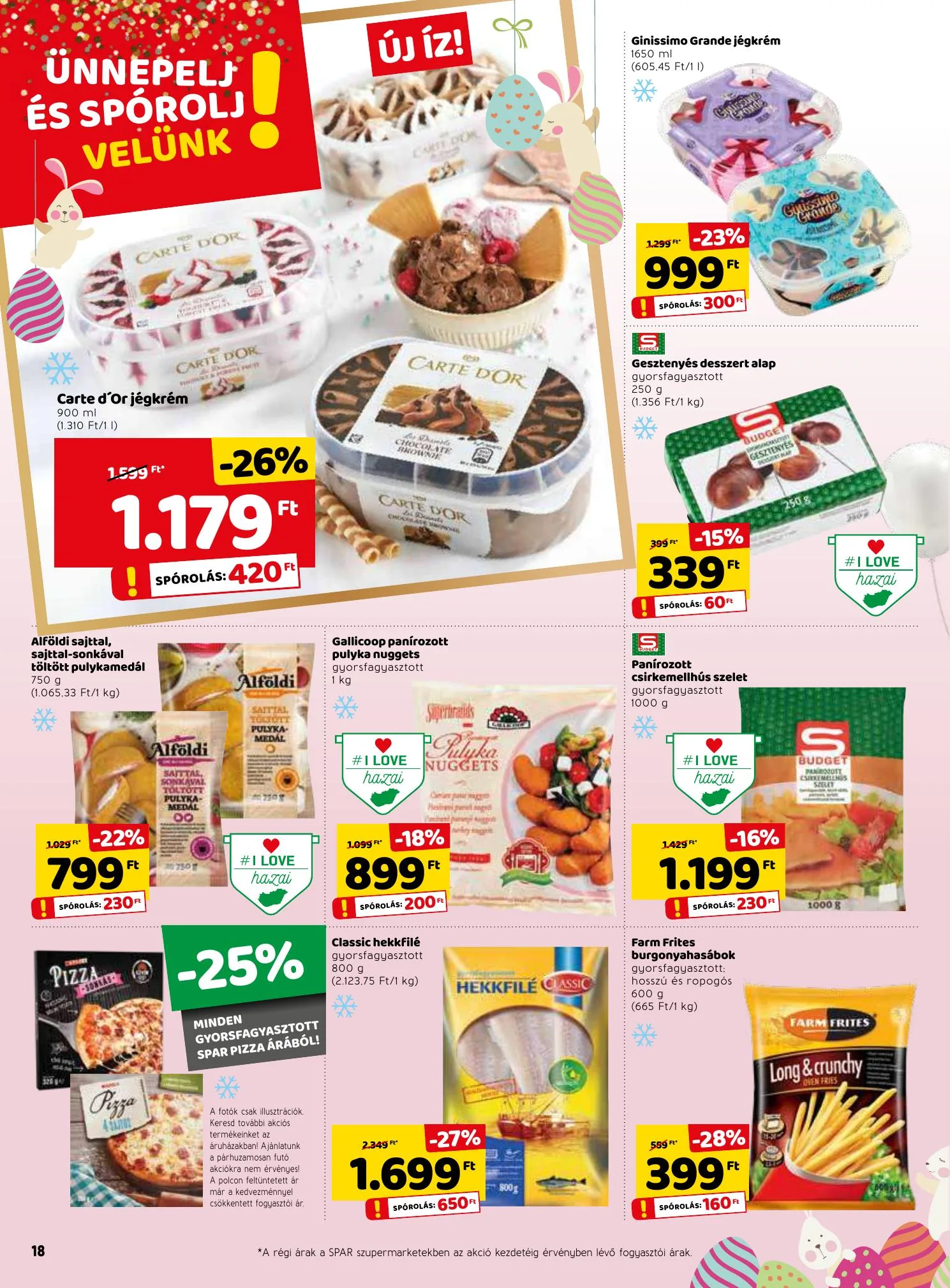 Spar akciós újság 03.25–04.03 – 18. oldal