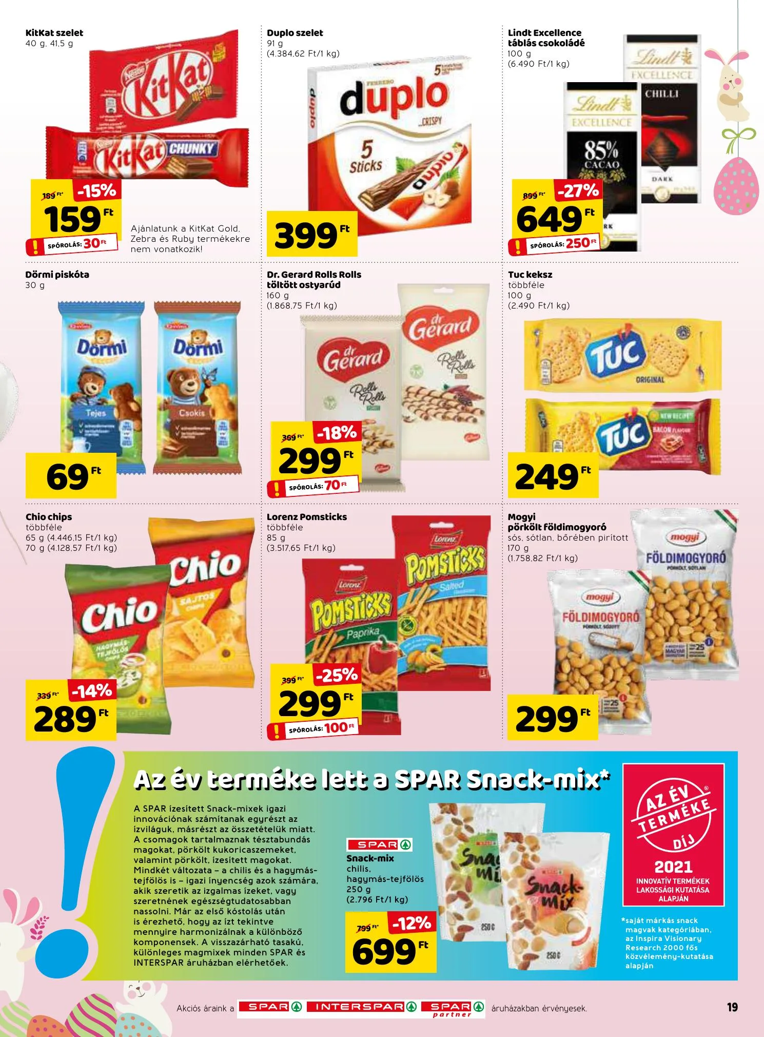 Spar akciós újság 03.25–04.03 – 19. oldal