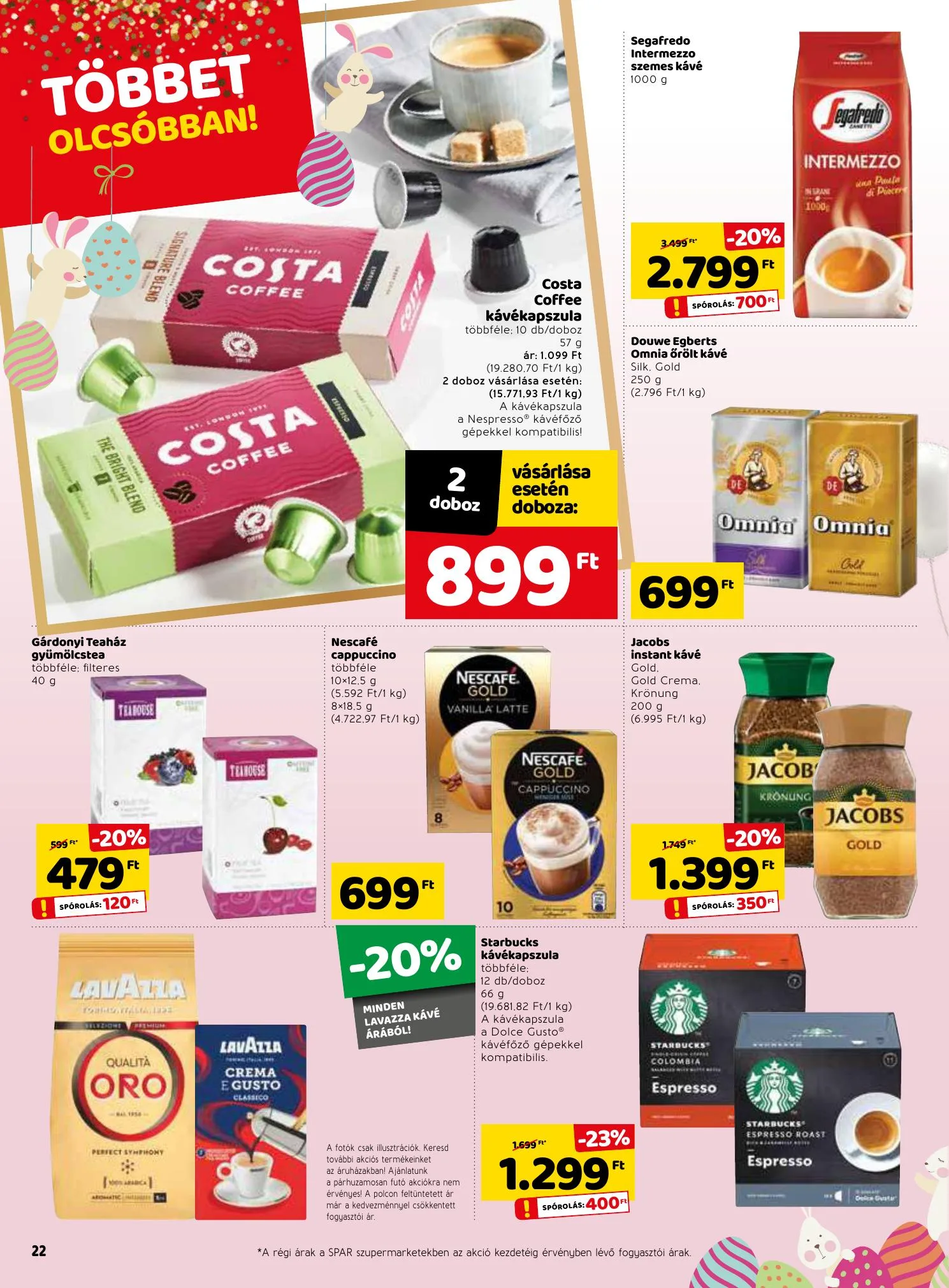 Spar akciós újság 03.25–04.03 – 22. oldal