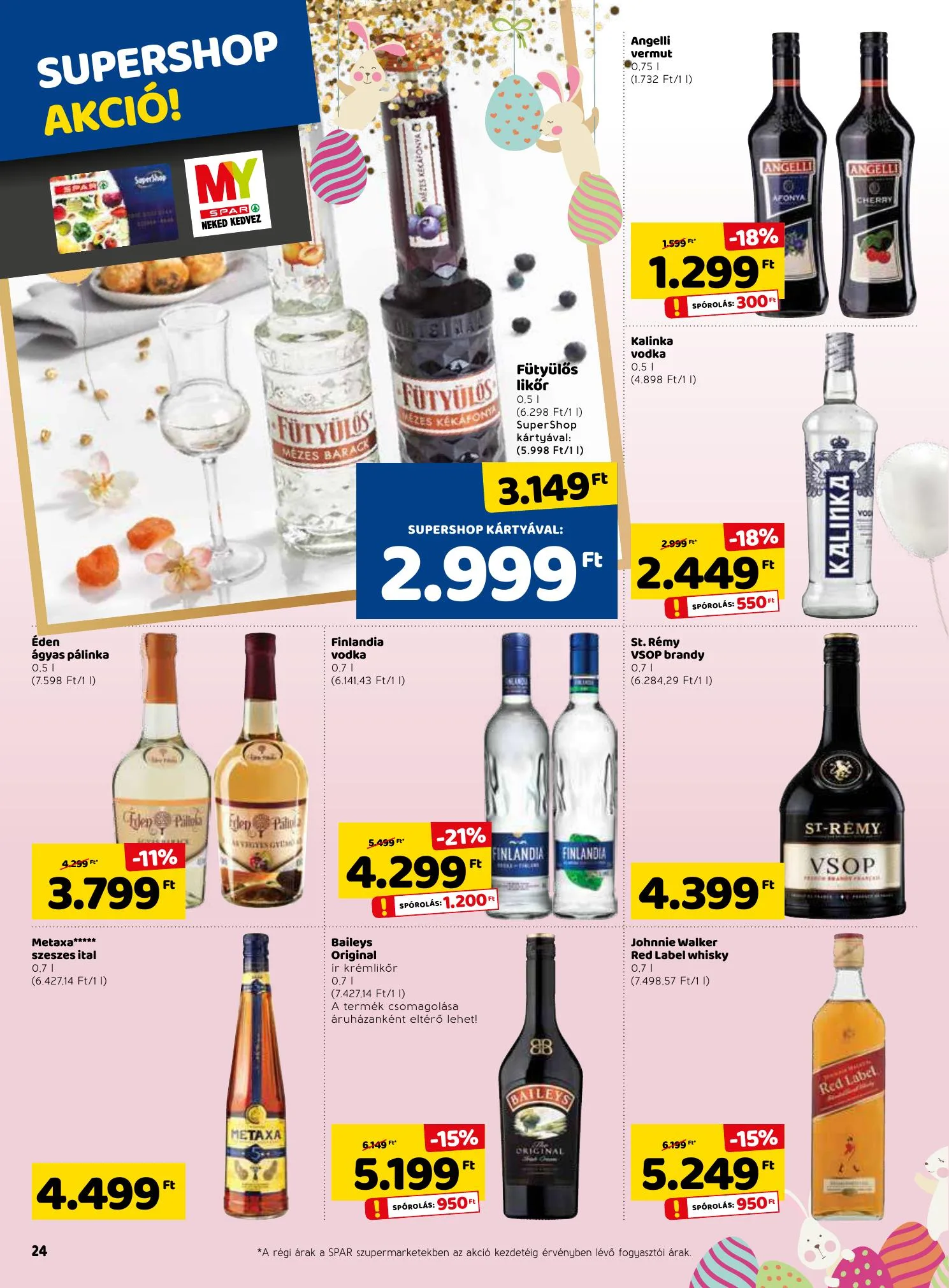 Spar akciós újság 03.25–04.03 – 24. oldal