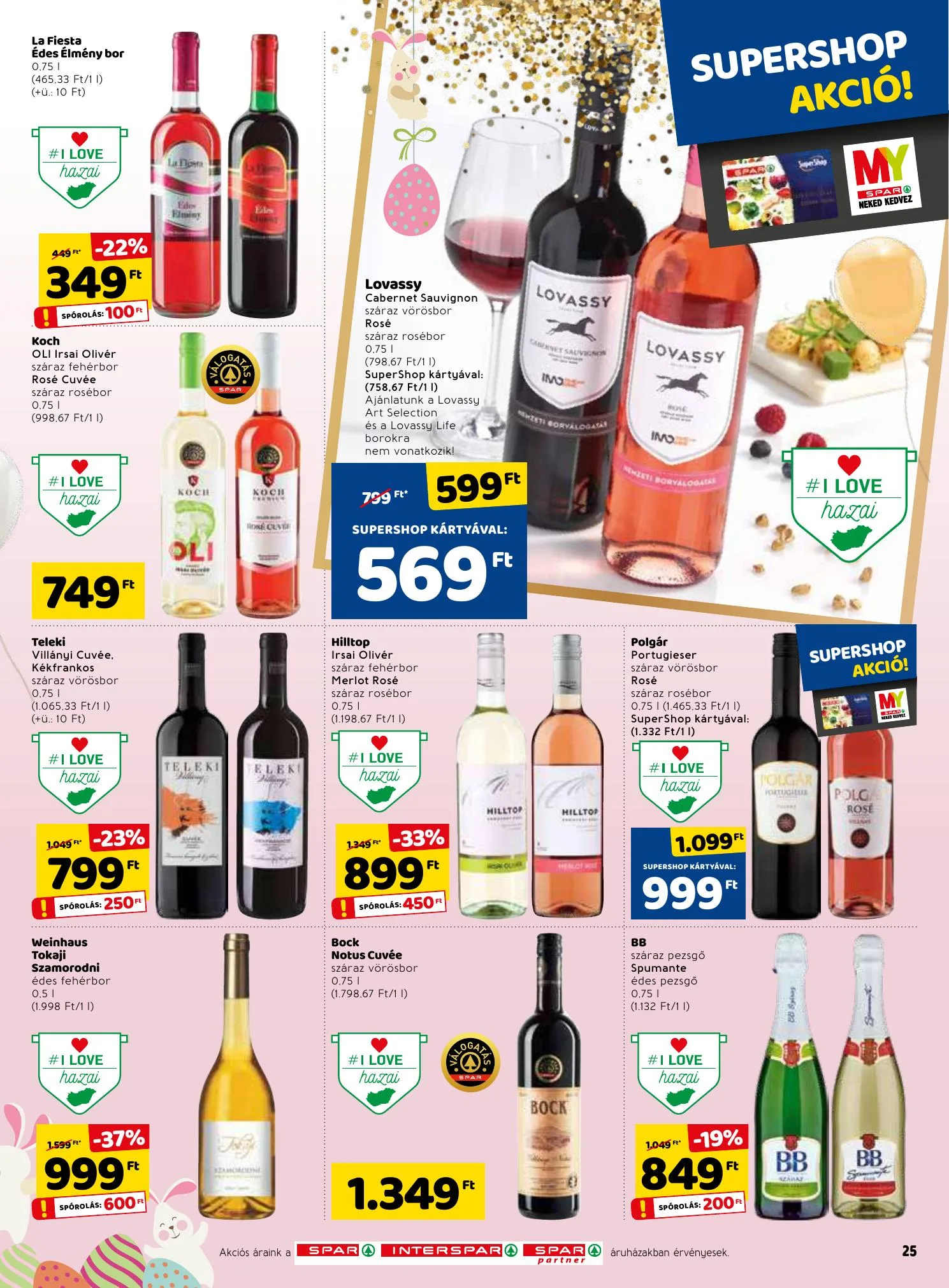 Spar akciós újság 03.25–04.03 – 25. oldal