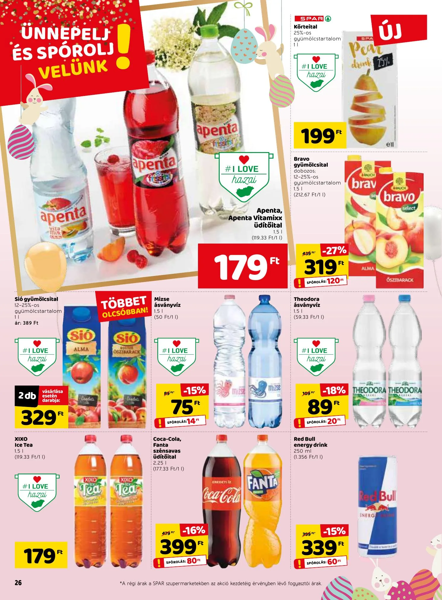 Spar akciós újság 03.25–04.03 – 26. oldal