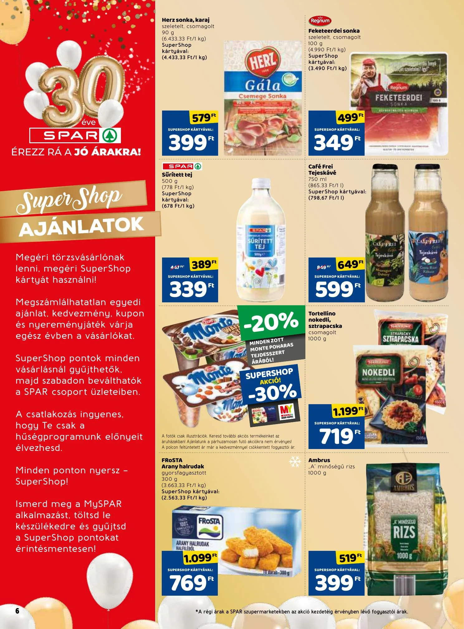 Spar akciós újság 03.25–04.03 – 6. oldal