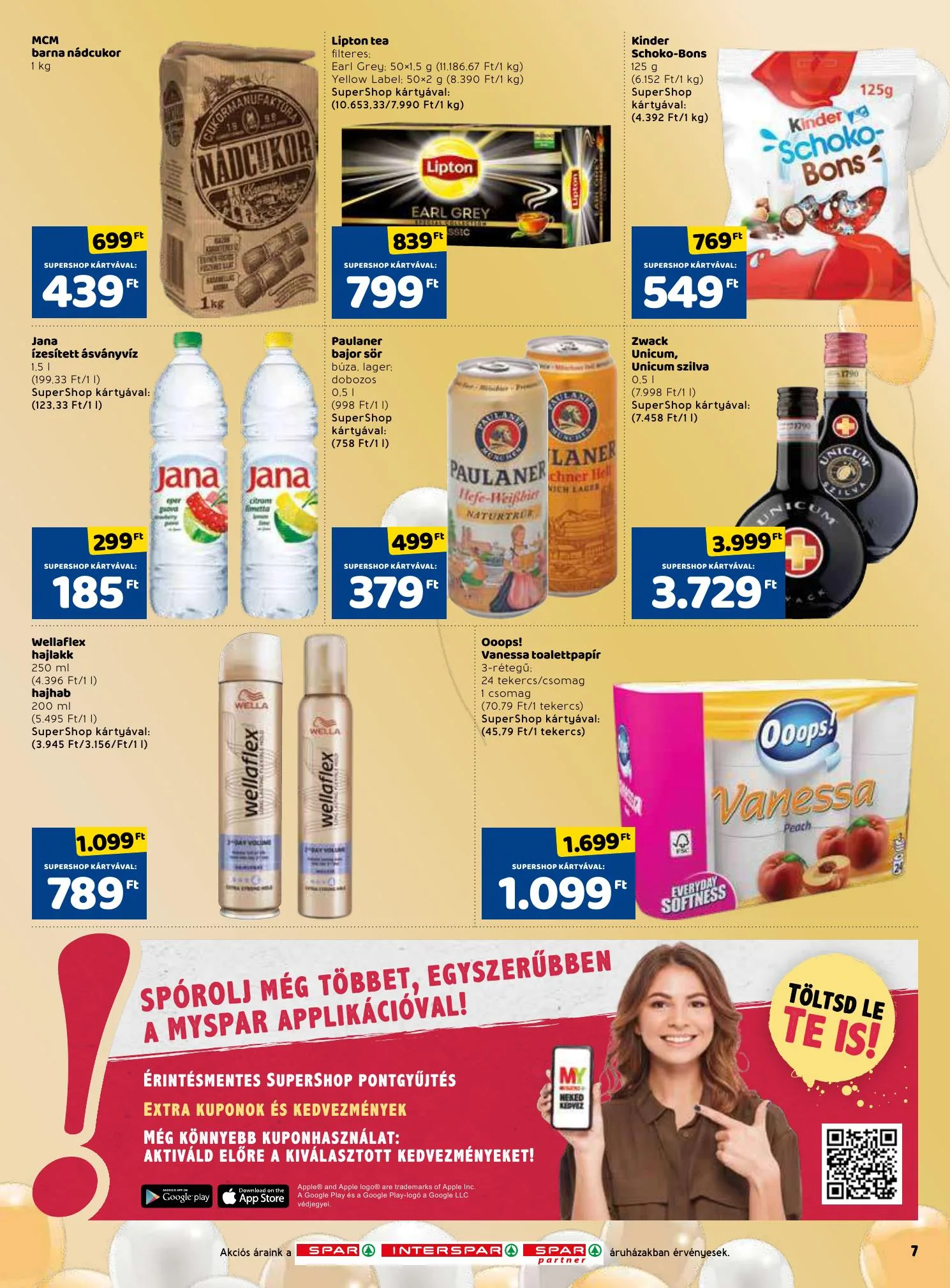 Spar akciós újság 03.25–04.03 – 7. oldal