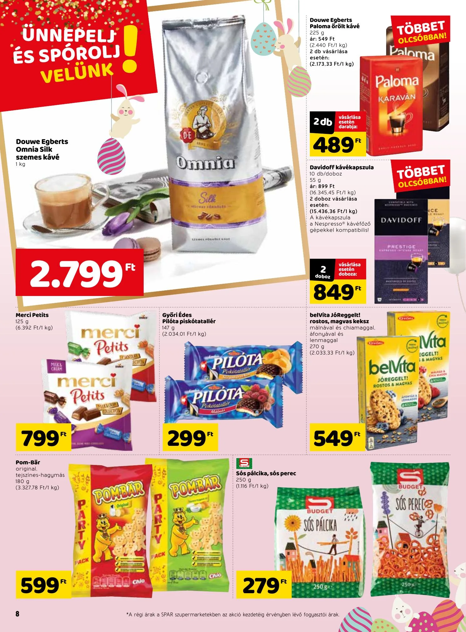 Spar akciós újság 04.01–04.03 – 8. oldal