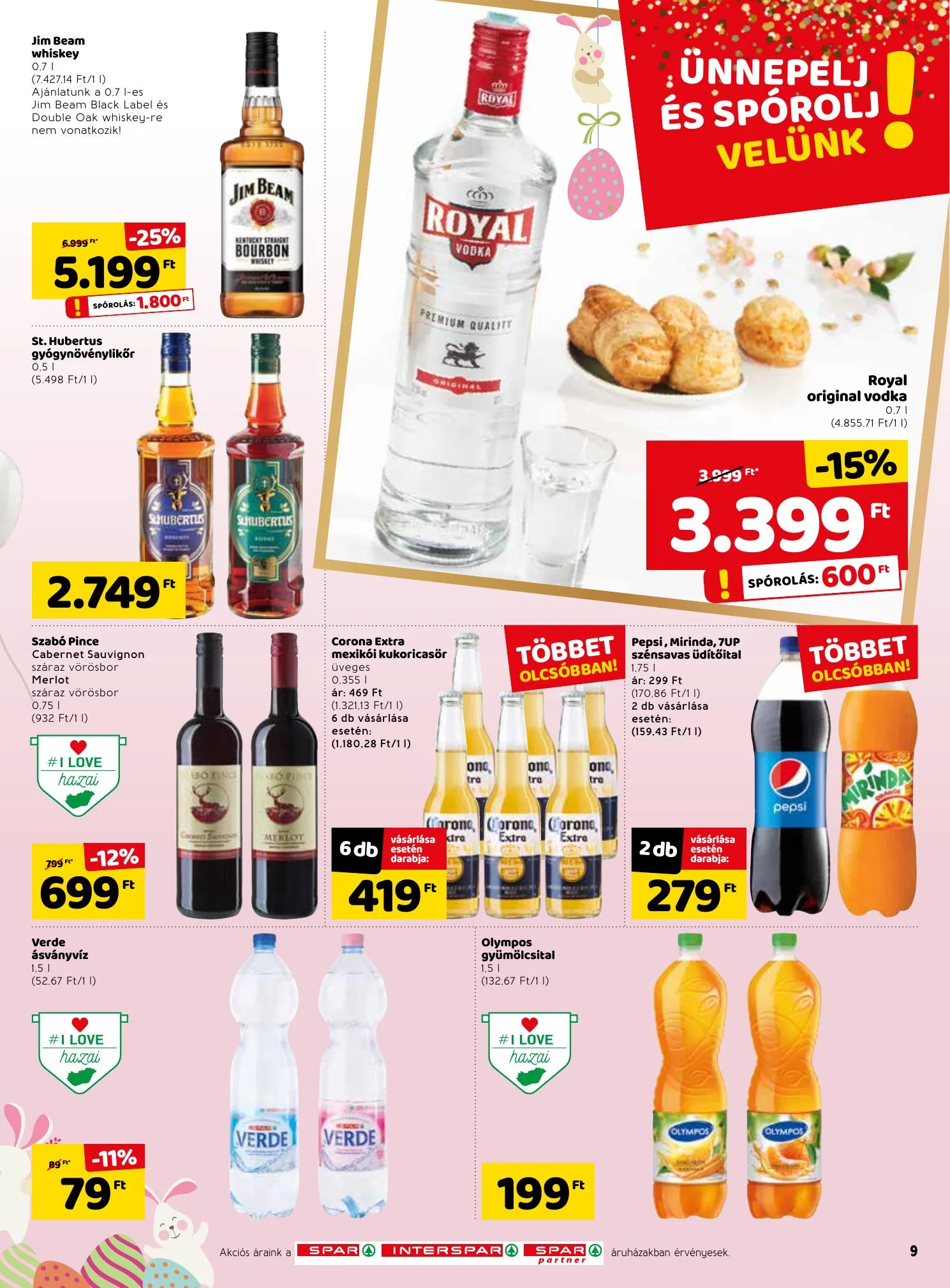 Spar akciós újság 04.01–04.03 – 9. oldal