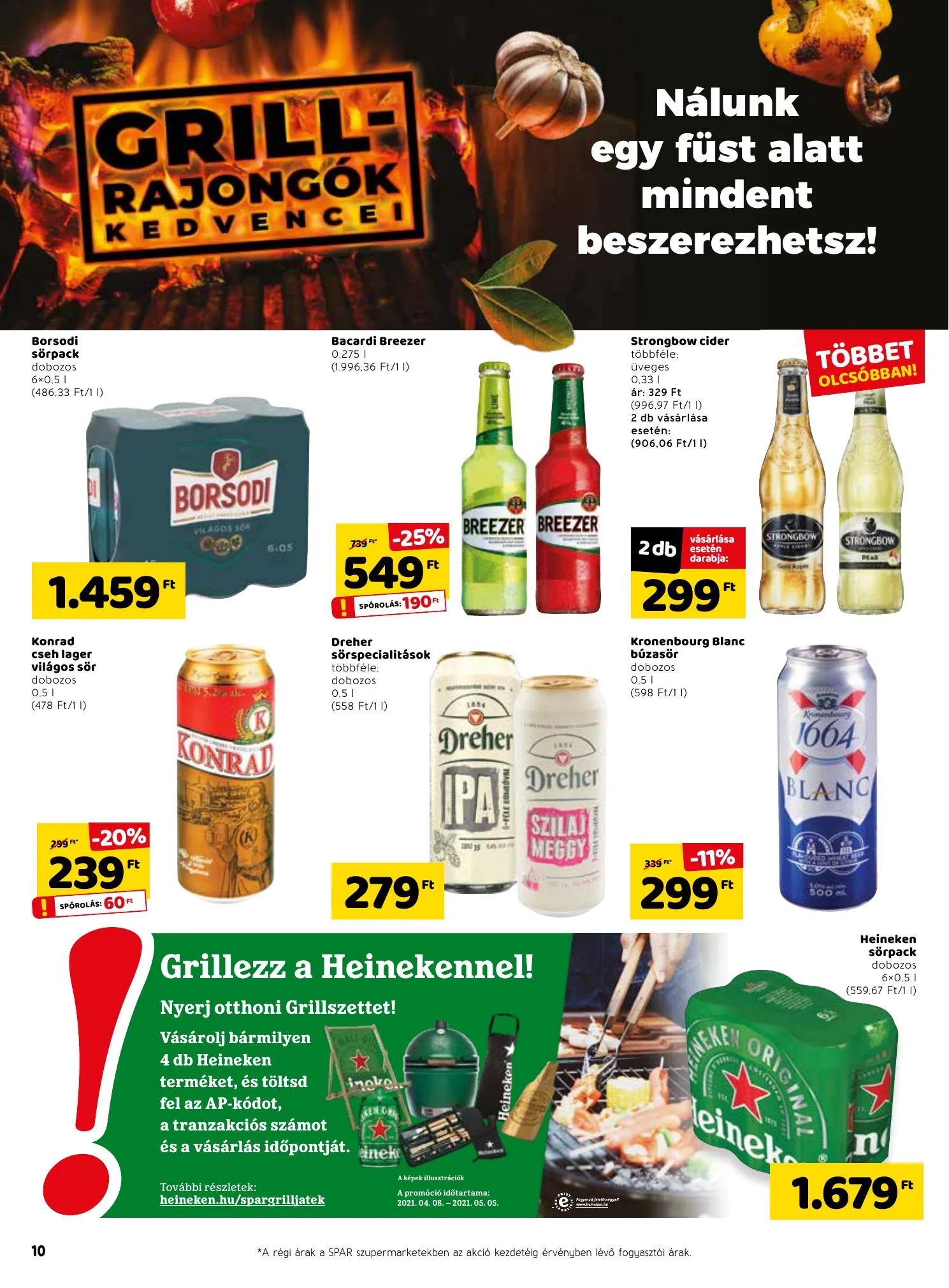Spar akciós újság 04.07–04.14 – 10. oldal