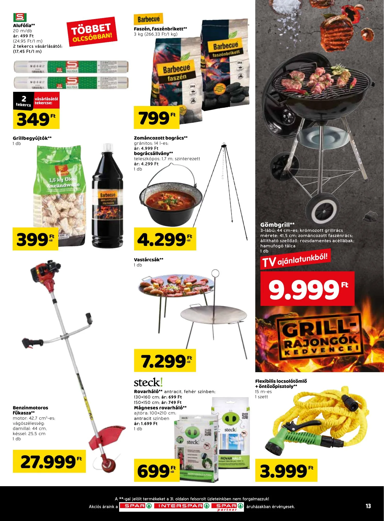 Spar akciós újság 04.07–04.14 – 13. oldal
