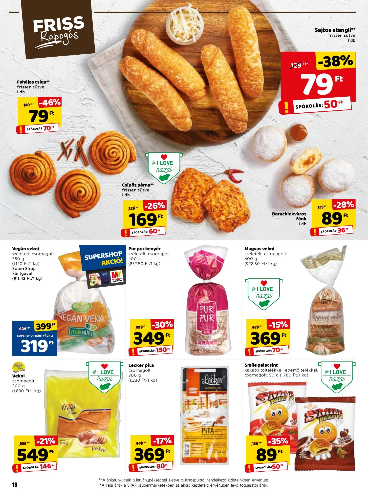 Spar akciós újság 04.07–04.14 – 18. oldal