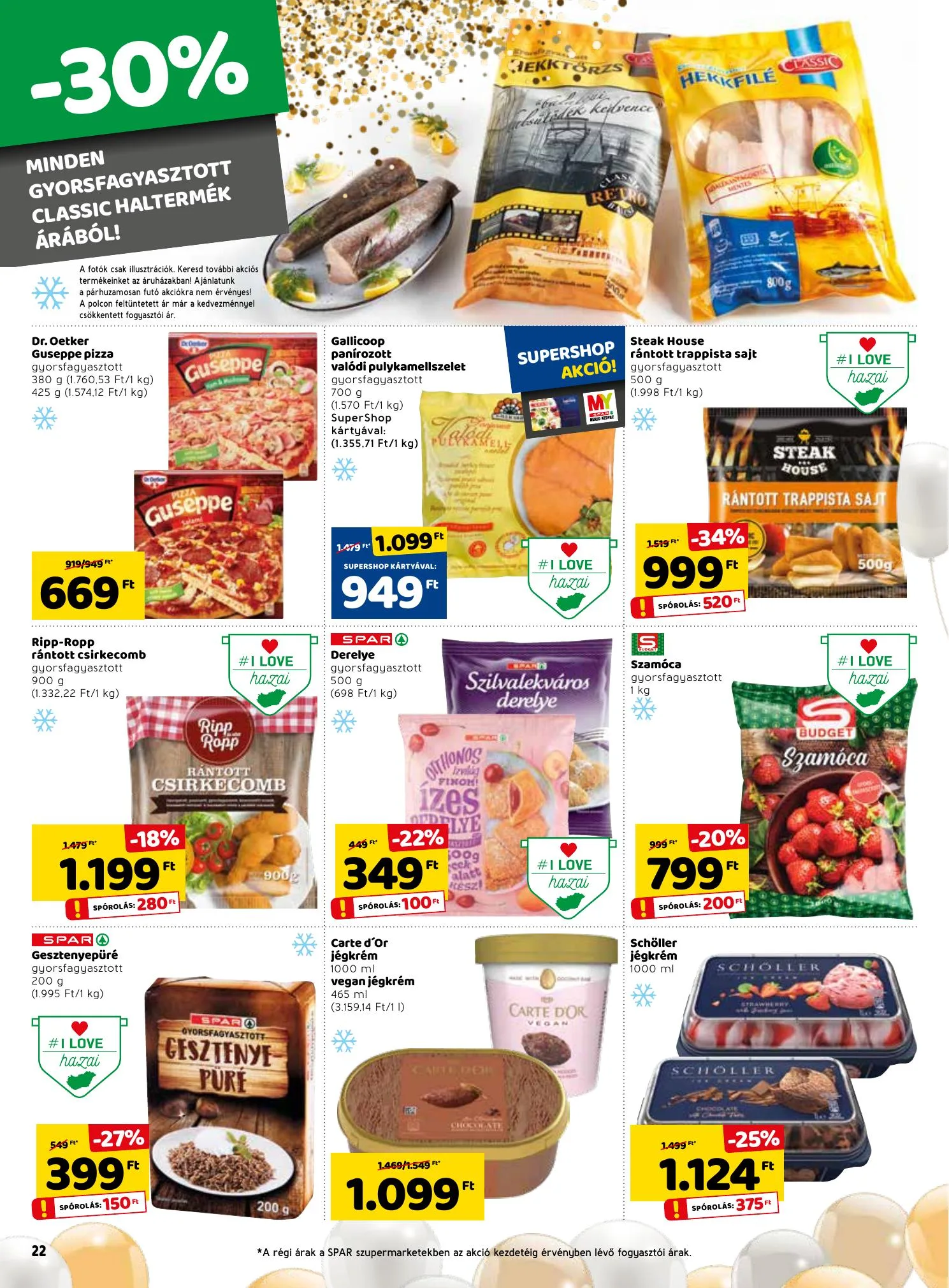 Spar akciós újság 04.07–04.14 – 22. oldal