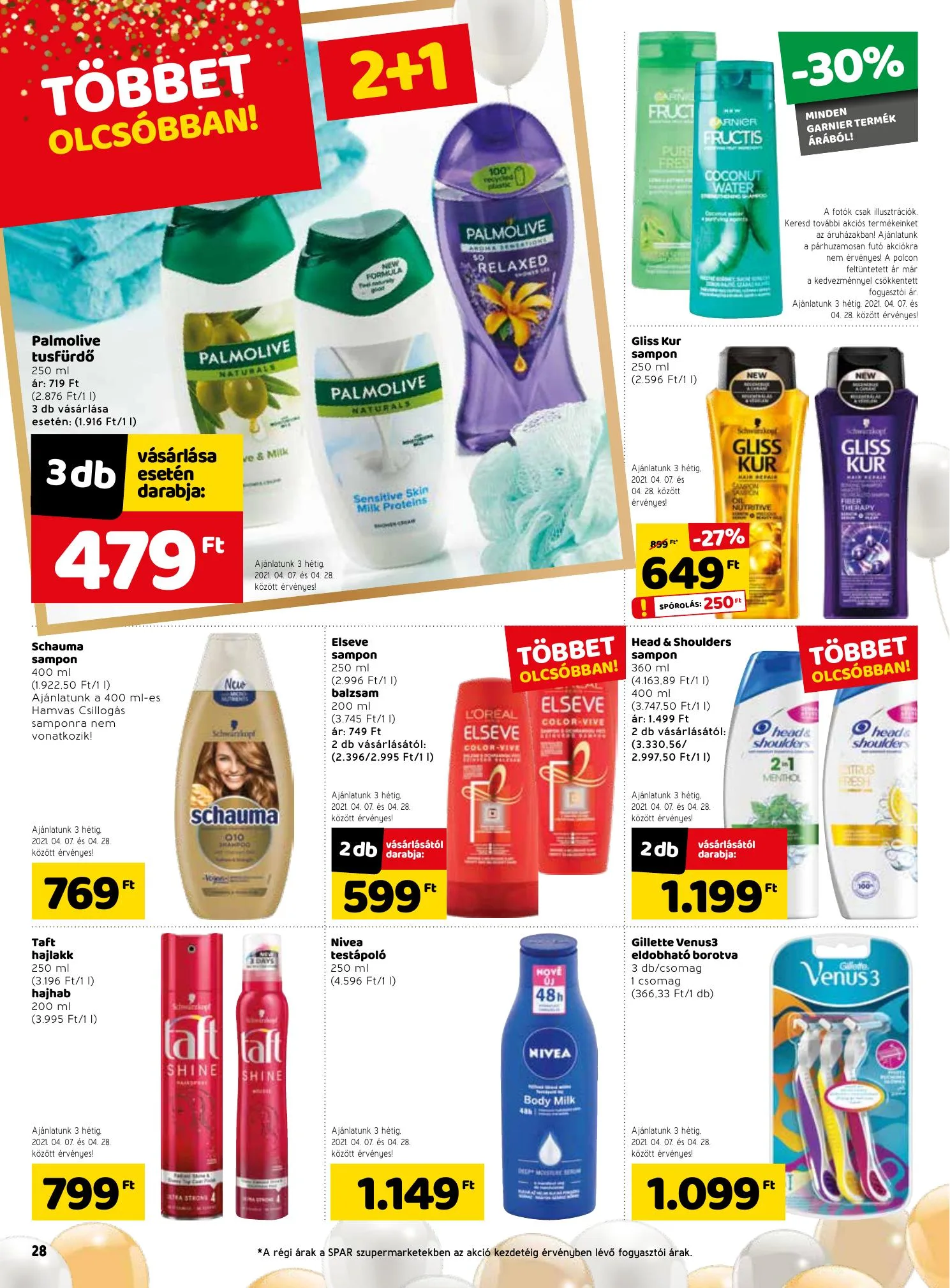 Spar akciós újság 04.07–04.14 – 28. oldal