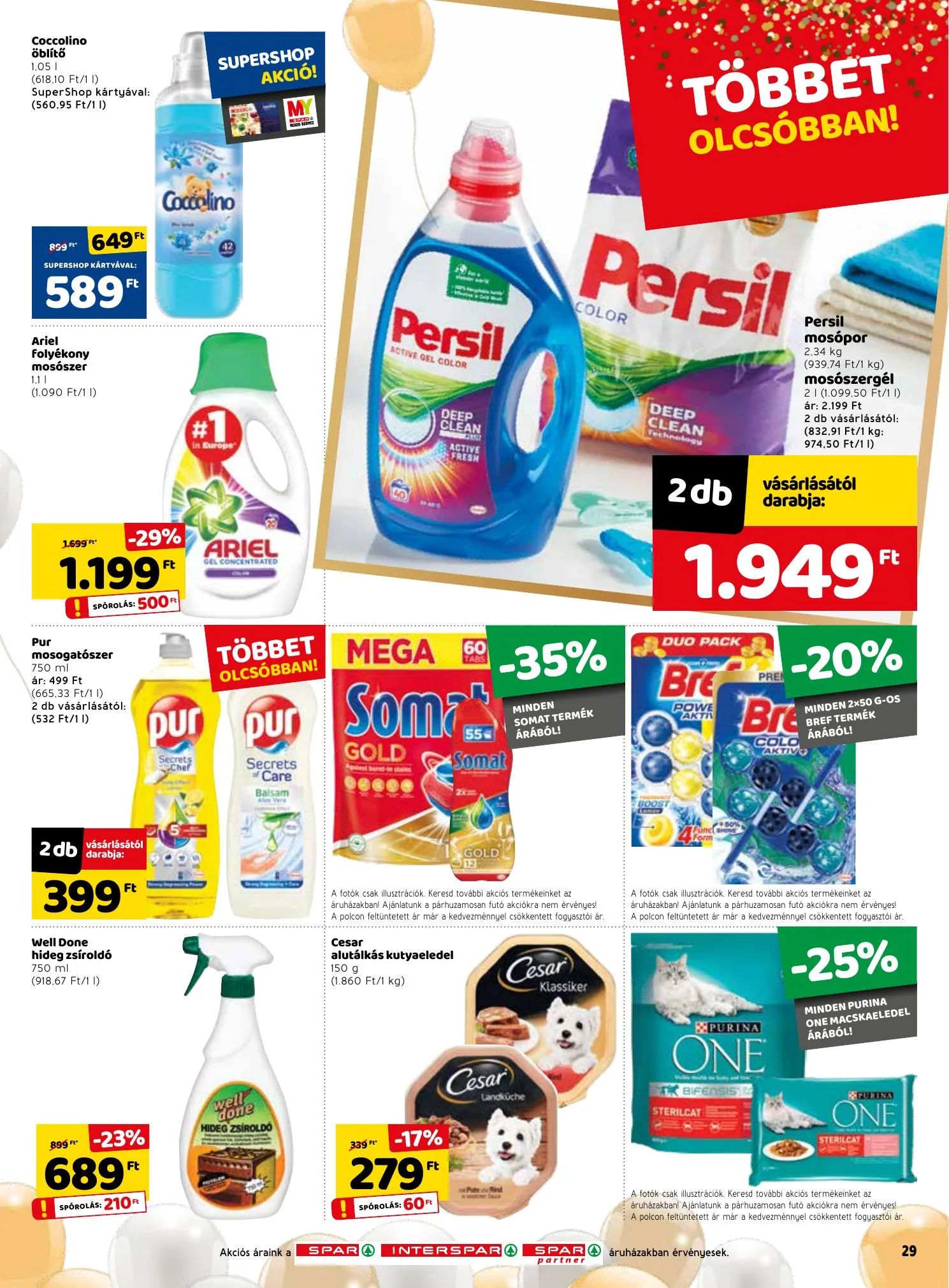 Spar akciós újság 04.07–04.14 – 29. oldal