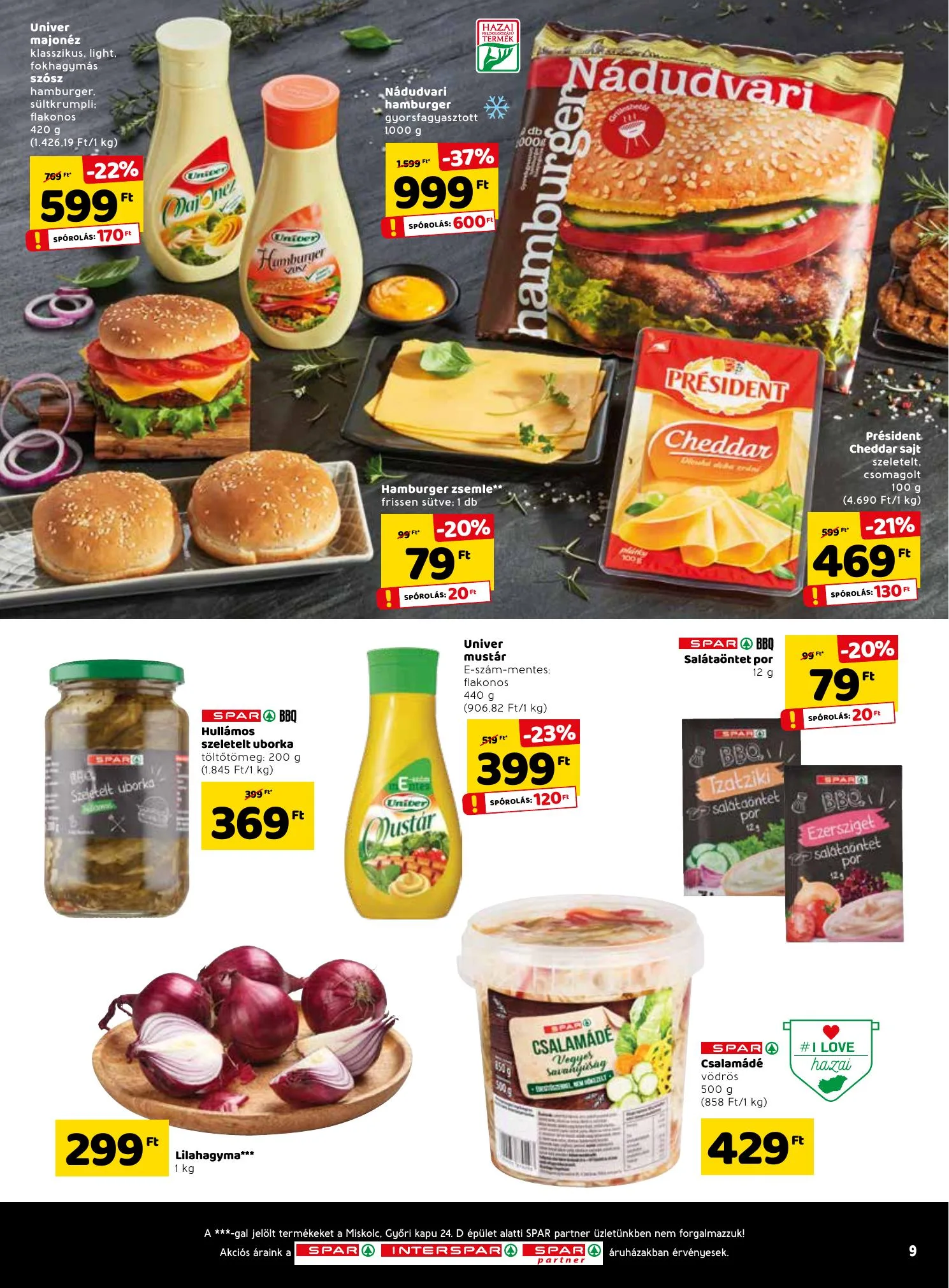 Spar akciós újság 04.07–04.14 – 9. oldal