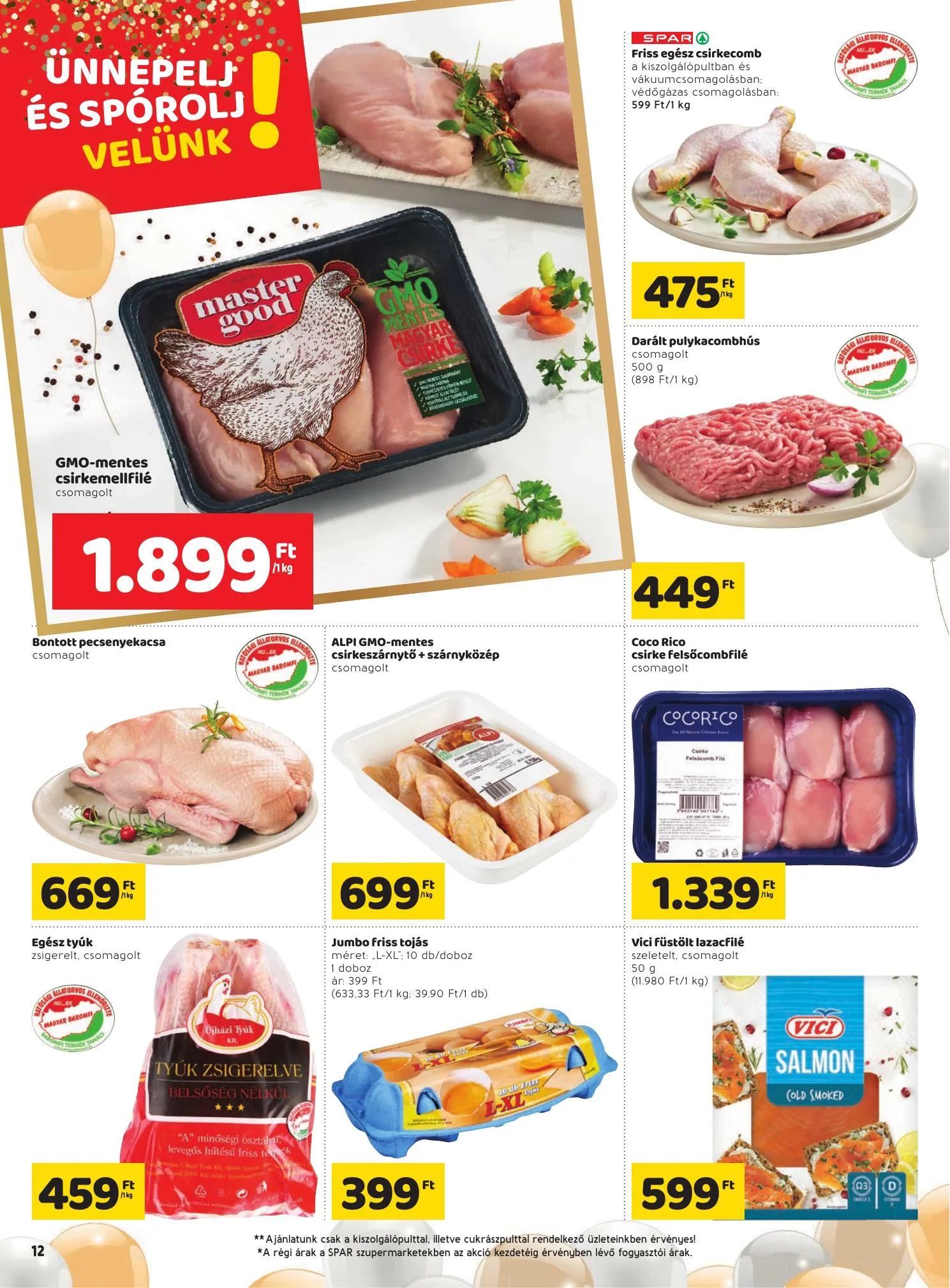 Spar akciós újság 04.15–04.21 – 12. oldal