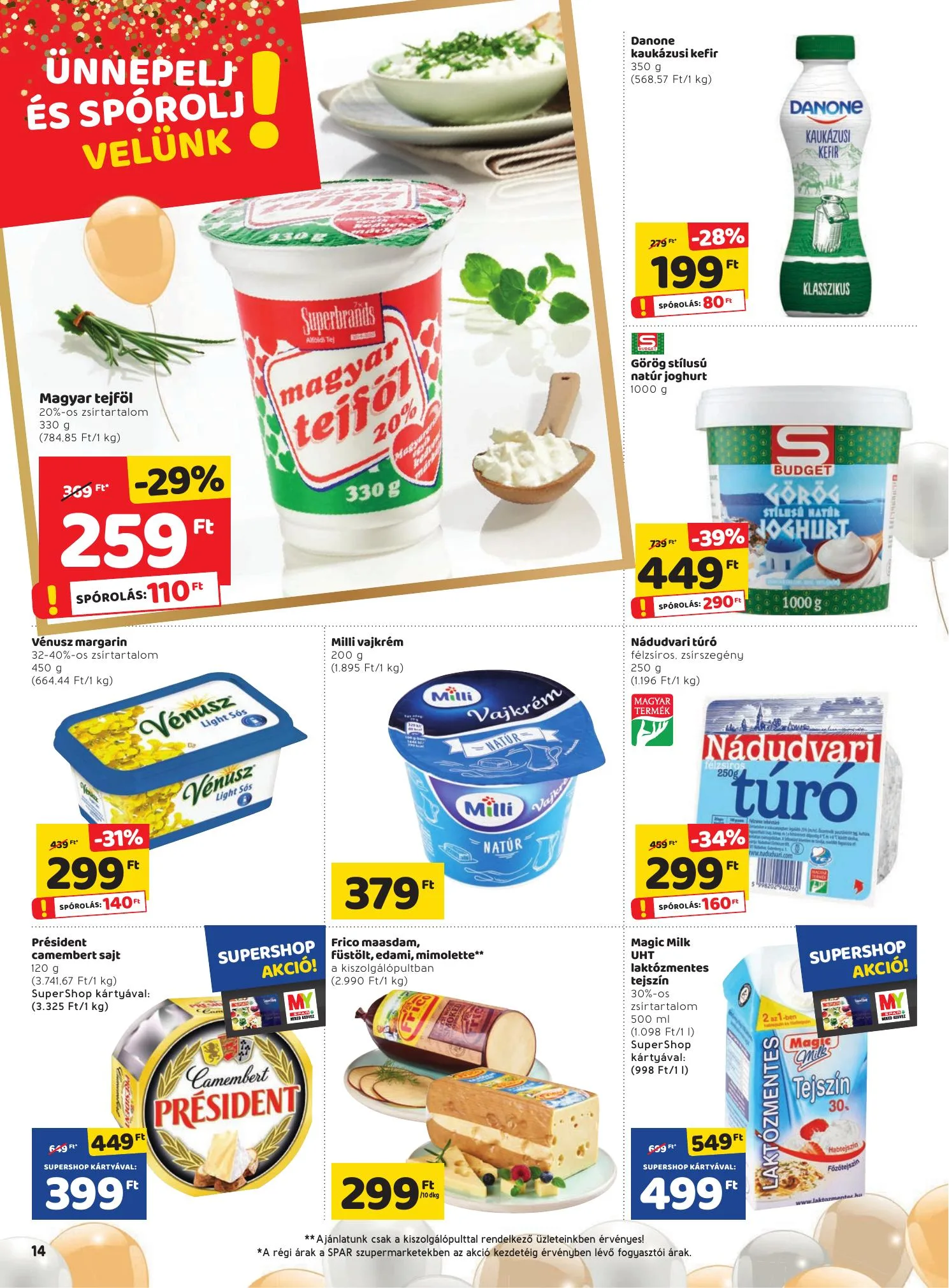 Spar akciós újság 04.15–04.21 – 14. oldal
