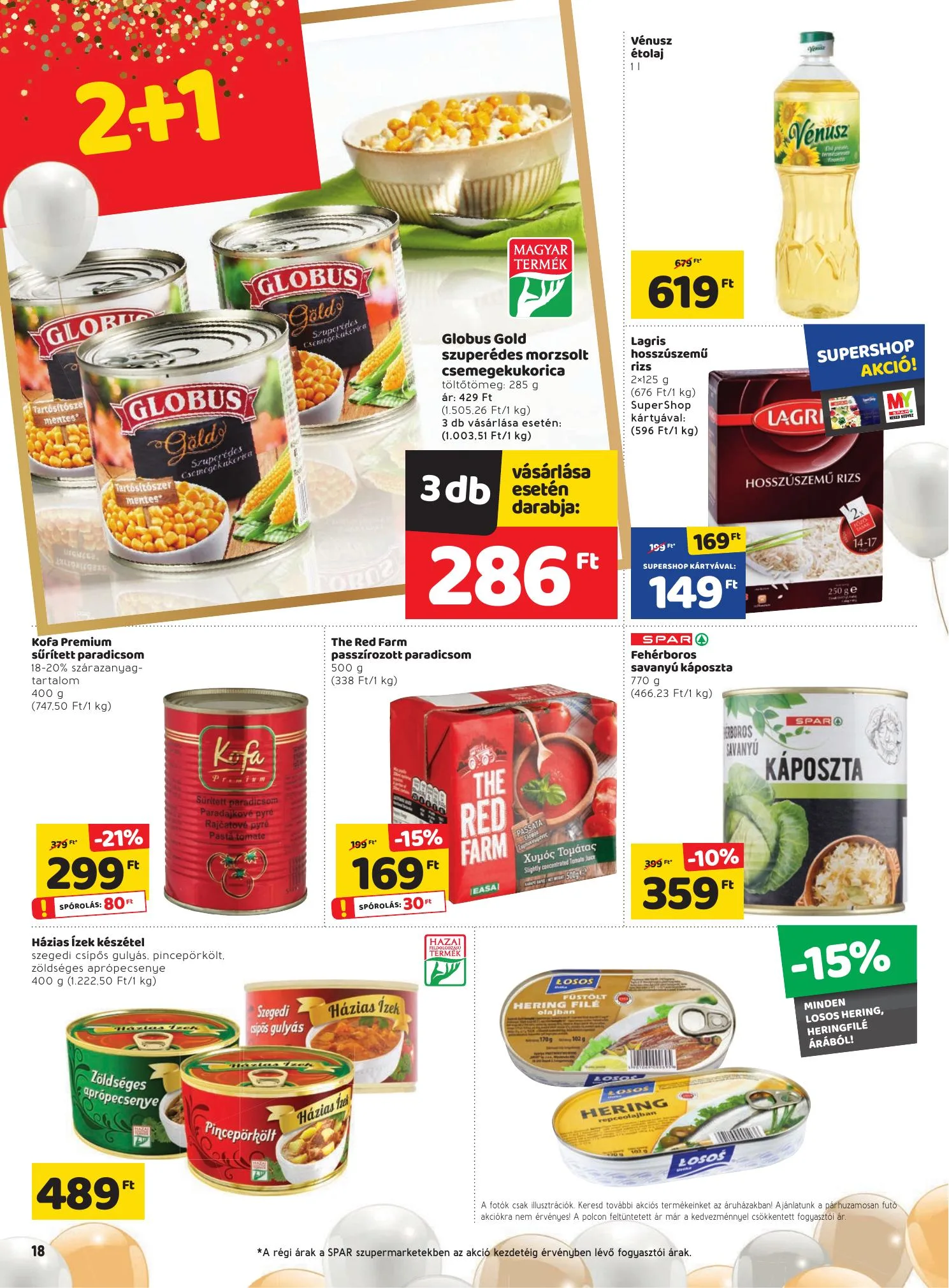Spar akciós újság 04.15–04.21 – 18. oldal