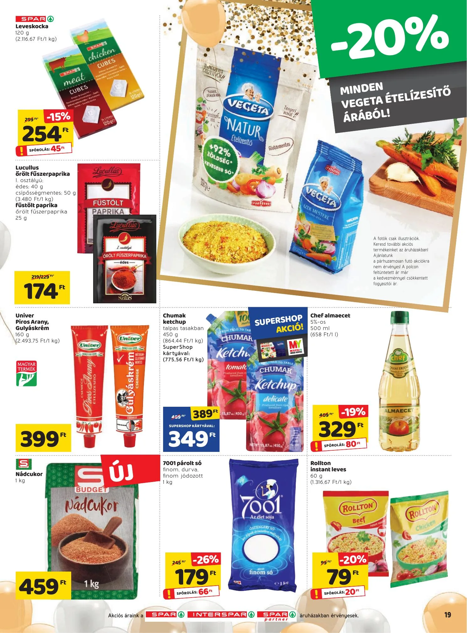 Spar akciós újság 04.15–04.21 – 19. oldal