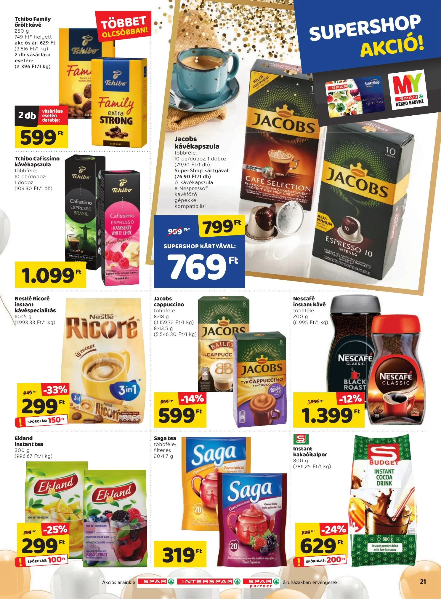 Spar akciós újság 04.15–04.21 – 21. oldal