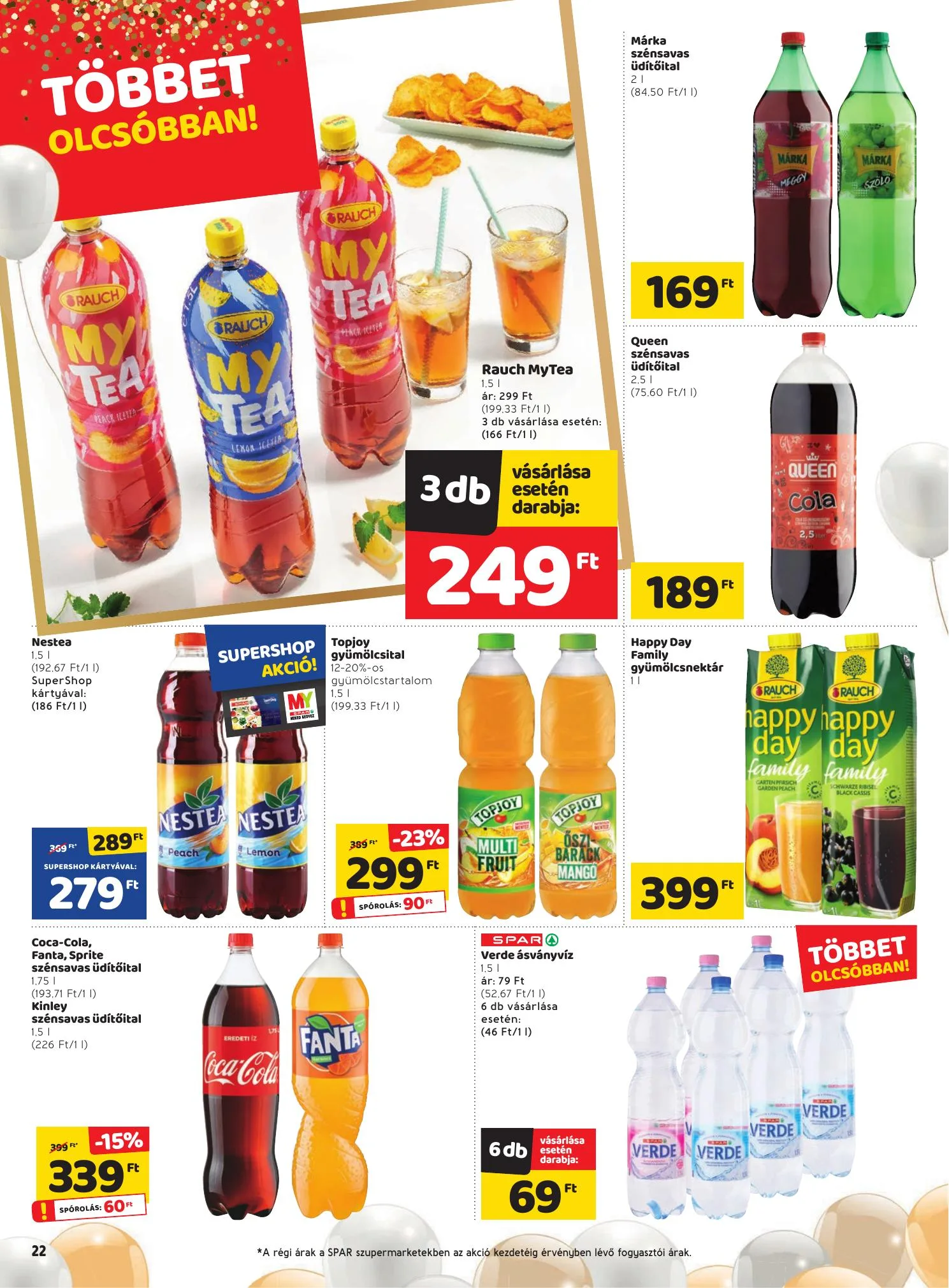 Spar akciós újság 04.15–04.21 – 22. oldal