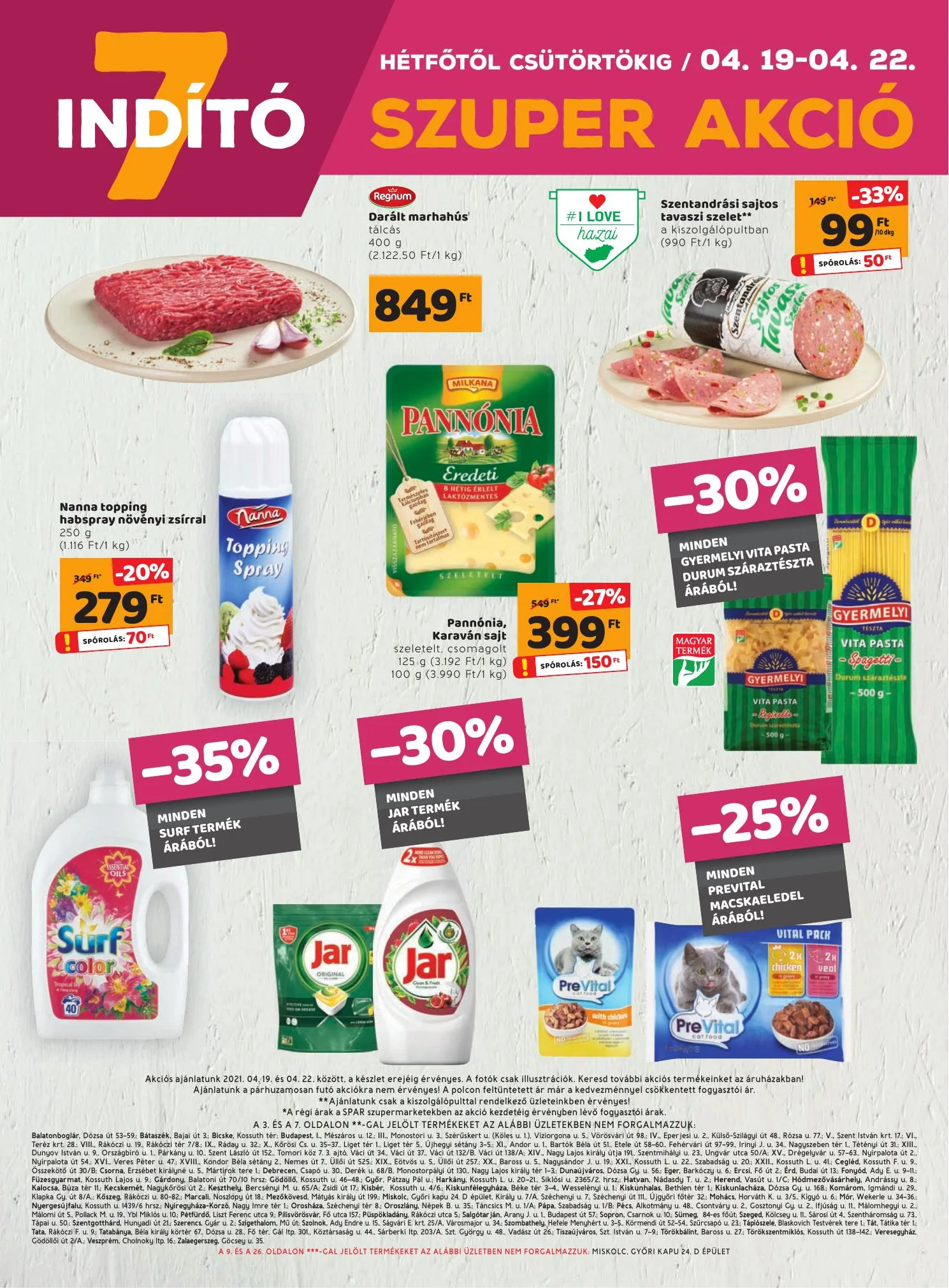 Spar akciós újság 04.15–04.21 – 27. oldal