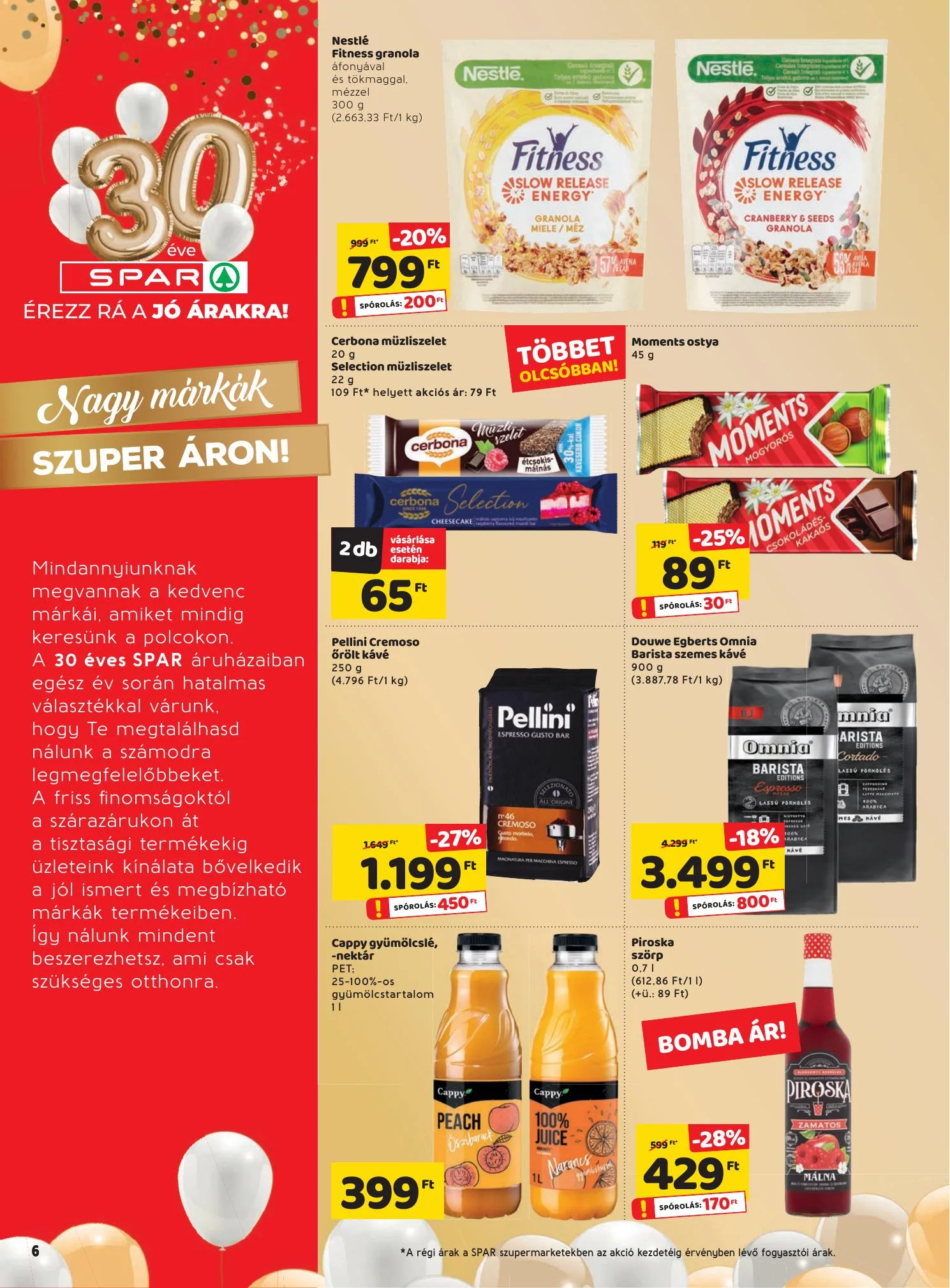 Spar akciós újság 04.15–04.21 – 6. oldal