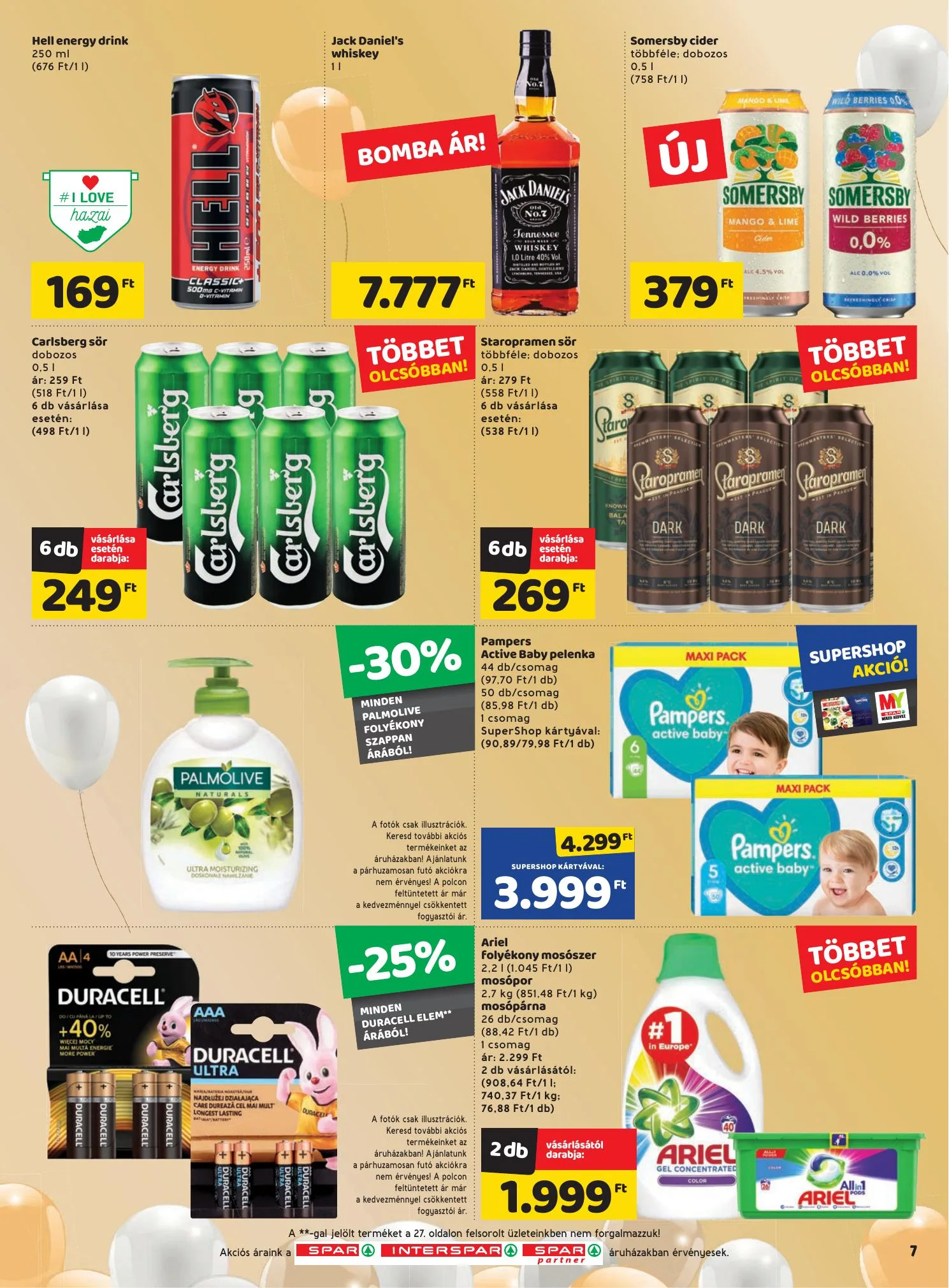 Spar akciós újság 04.15–04.21 – 7. oldal