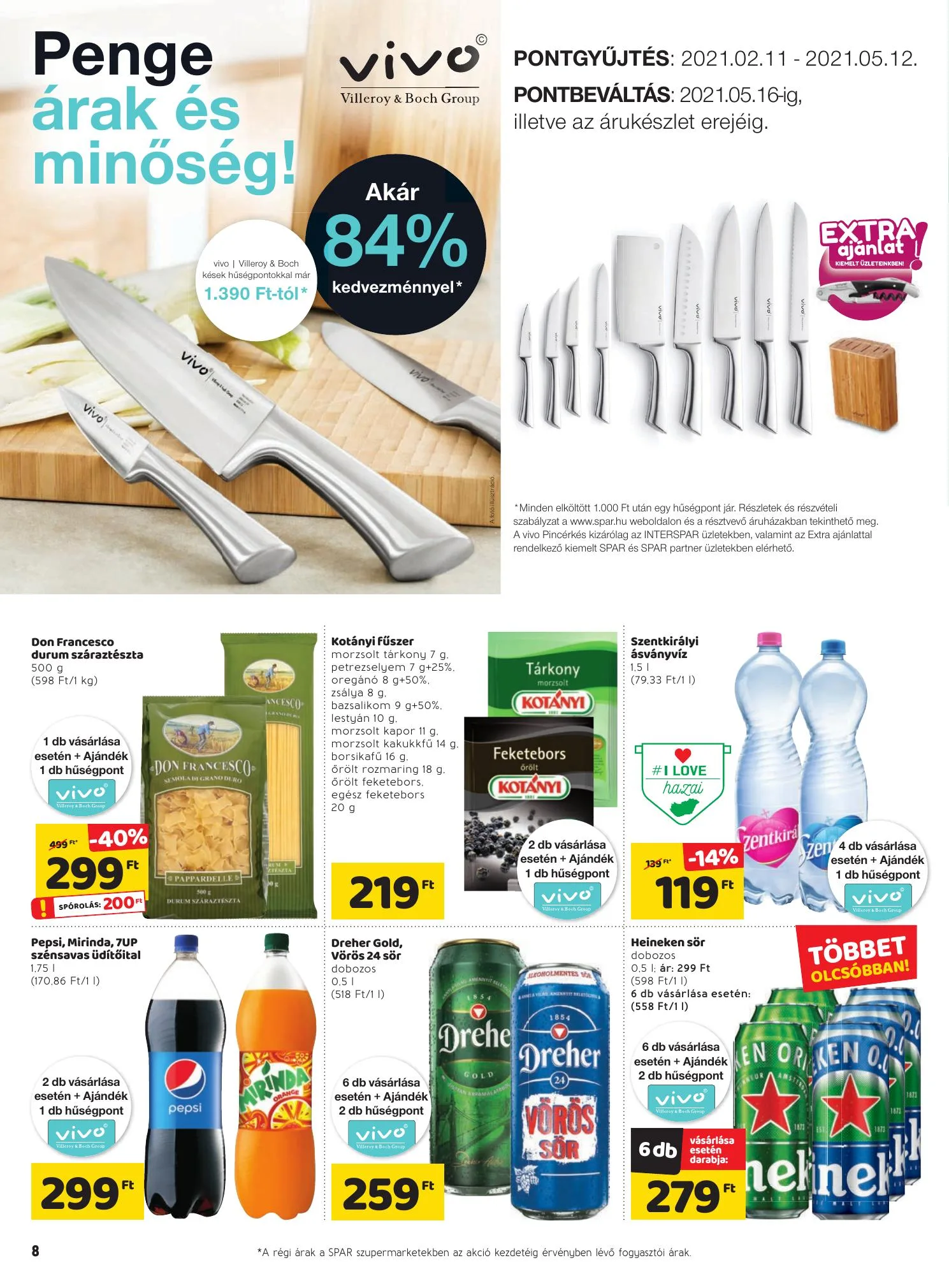 Spar akciós újság 04.15–04.21 – 8. oldal